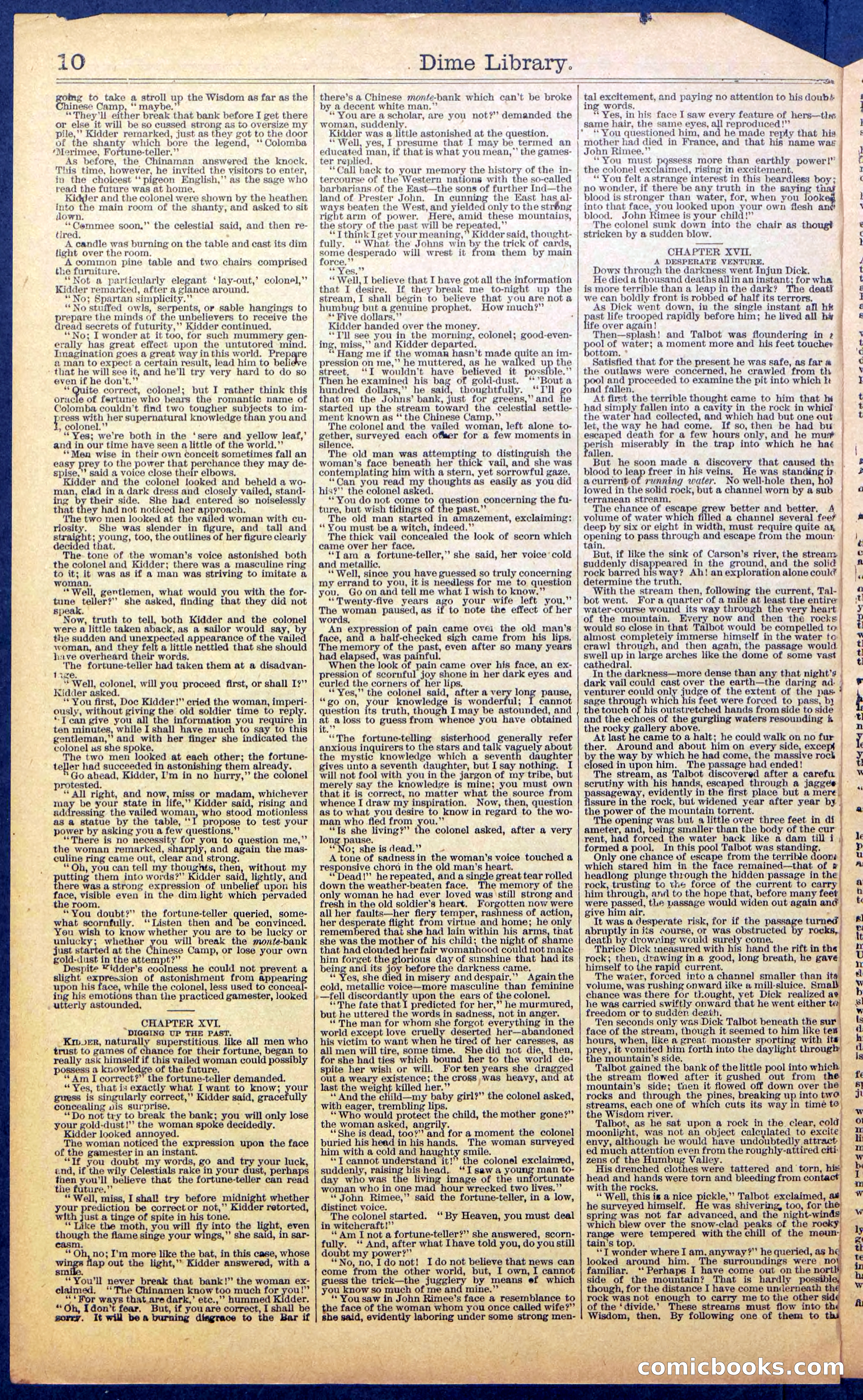 The New York Dime Library No. 988: Rocky Mountain Rob — page 12 of 28