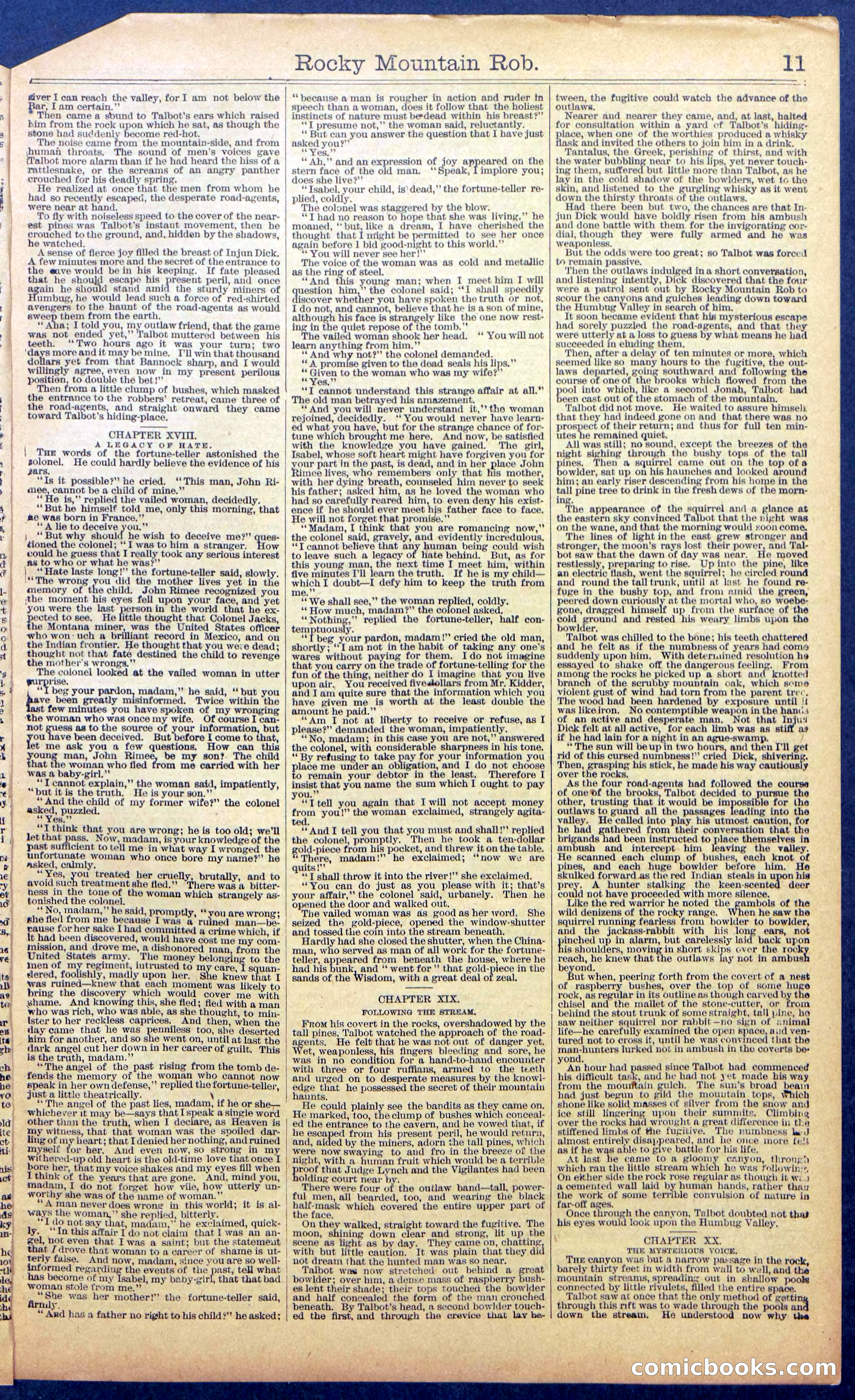 The New York Dime Library No. 988: Rocky Mountain Rob — page 13 of 28