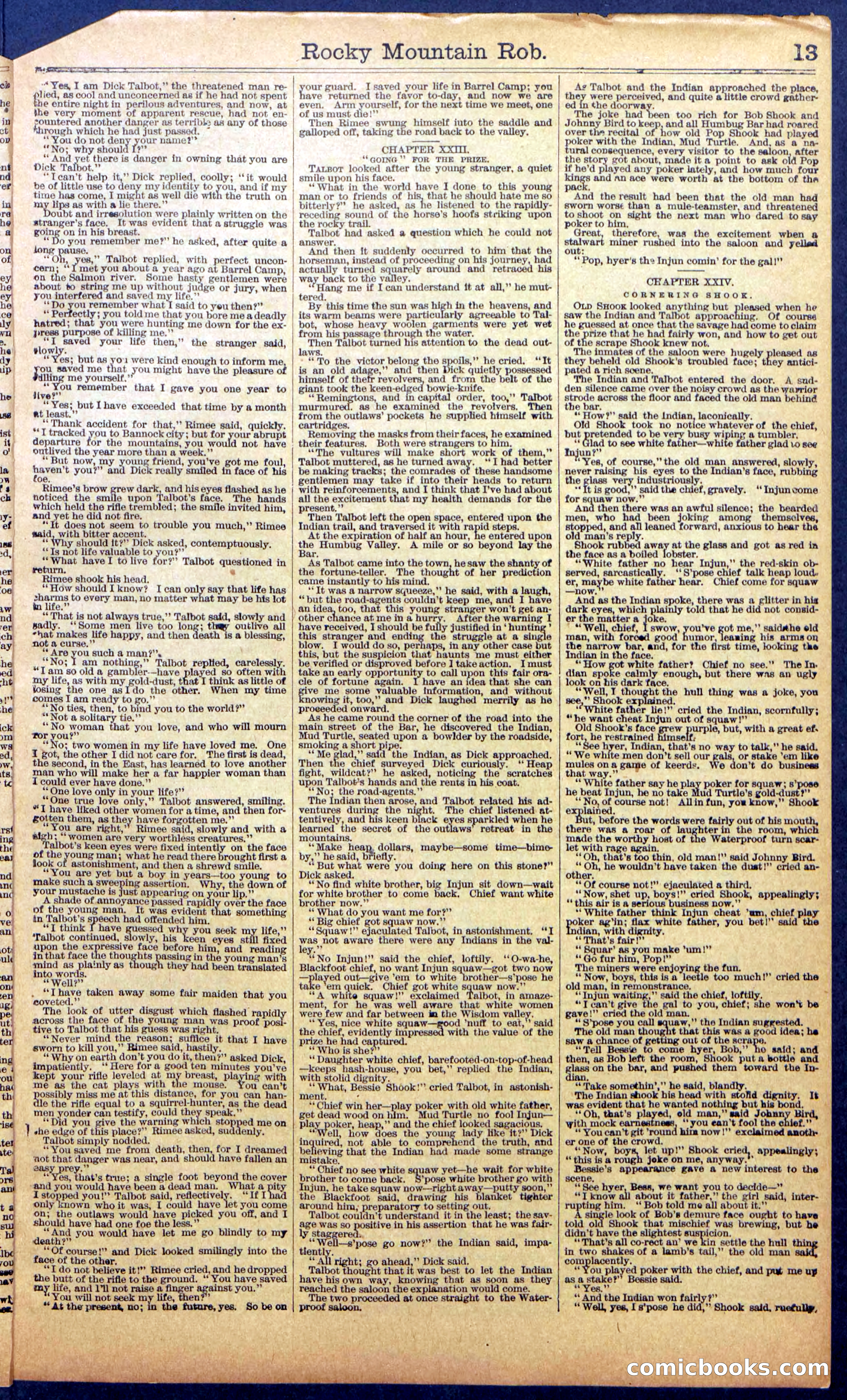 The New York Dime Library No. 988: Rocky Mountain Rob — page 15 of 28