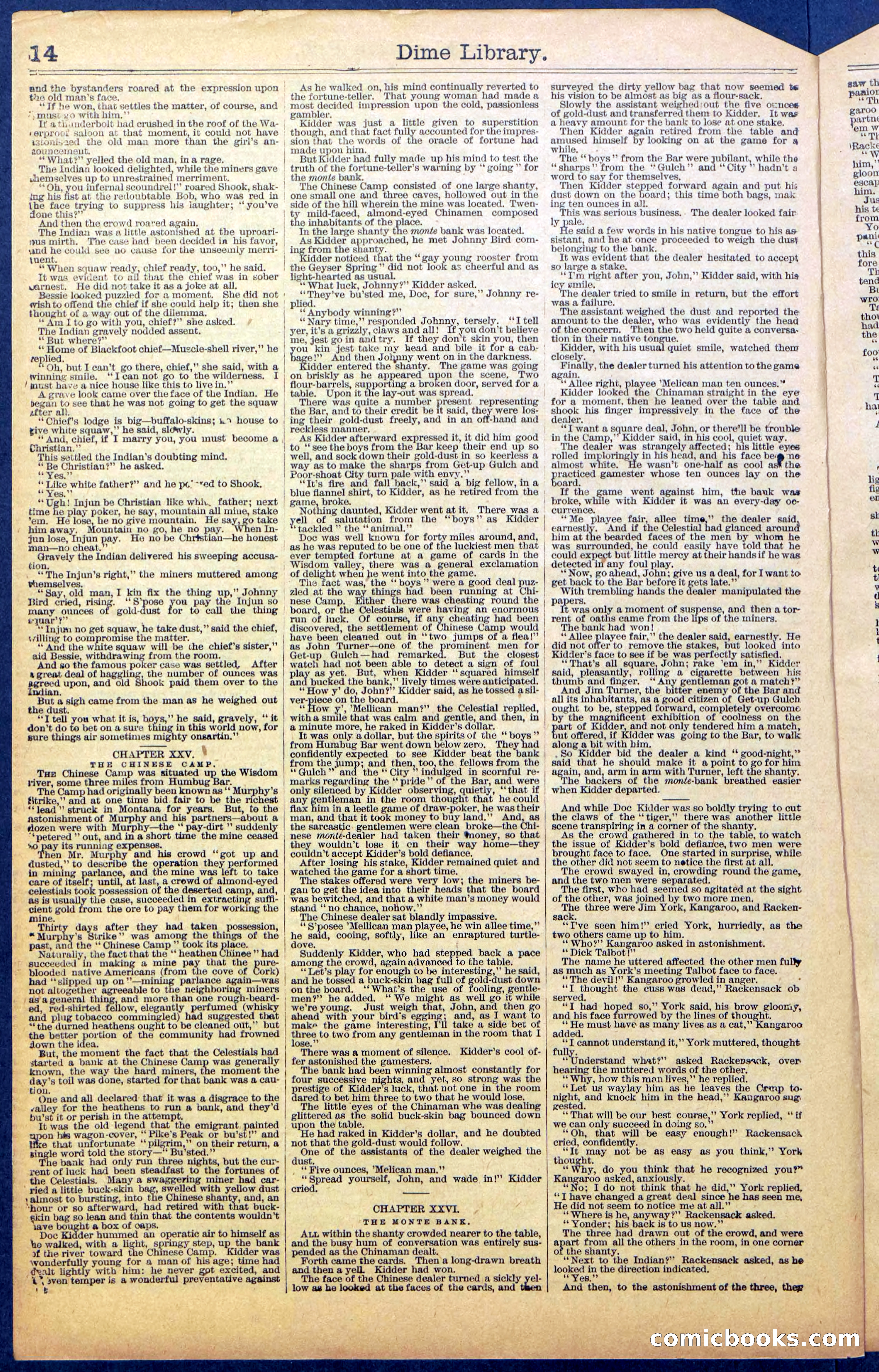 The New York Dime Library No. 988: Rocky Mountain Rob — page 16 of 28