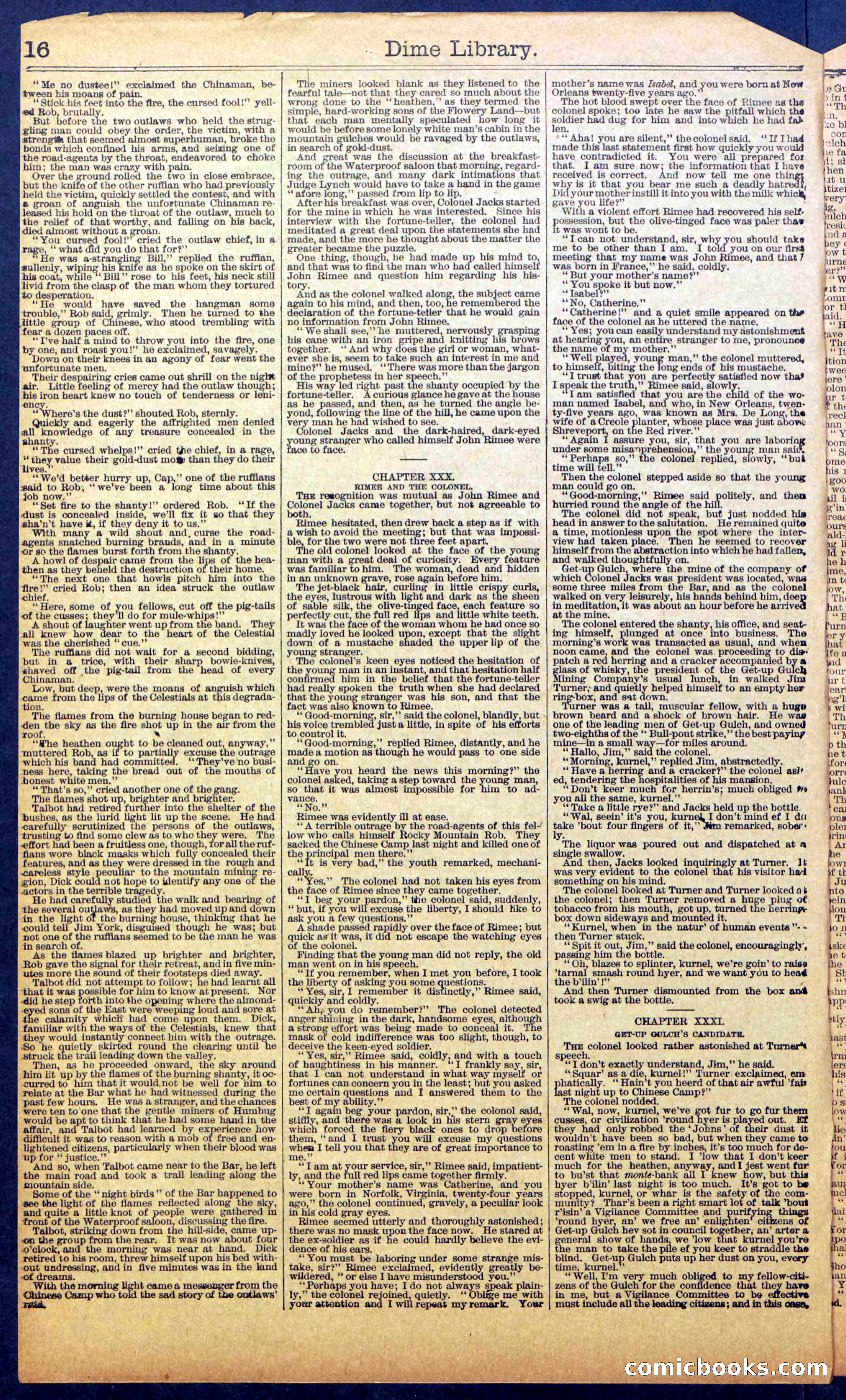 The New York Dime Library No. 988: Rocky Mountain Rob — page 18 of 28