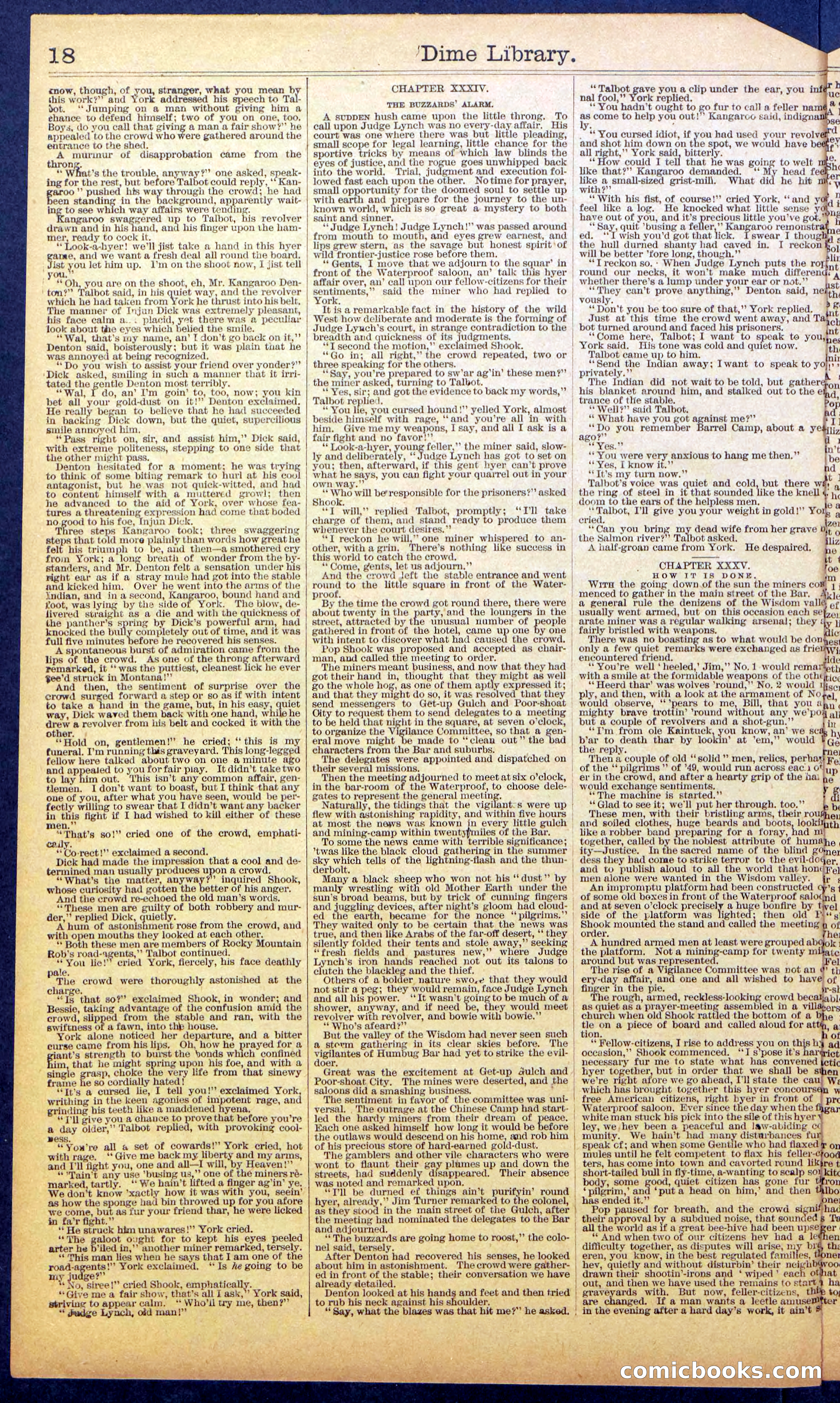 The New York Dime Library No. 988: Rocky Mountain Rob — page 20 of 28