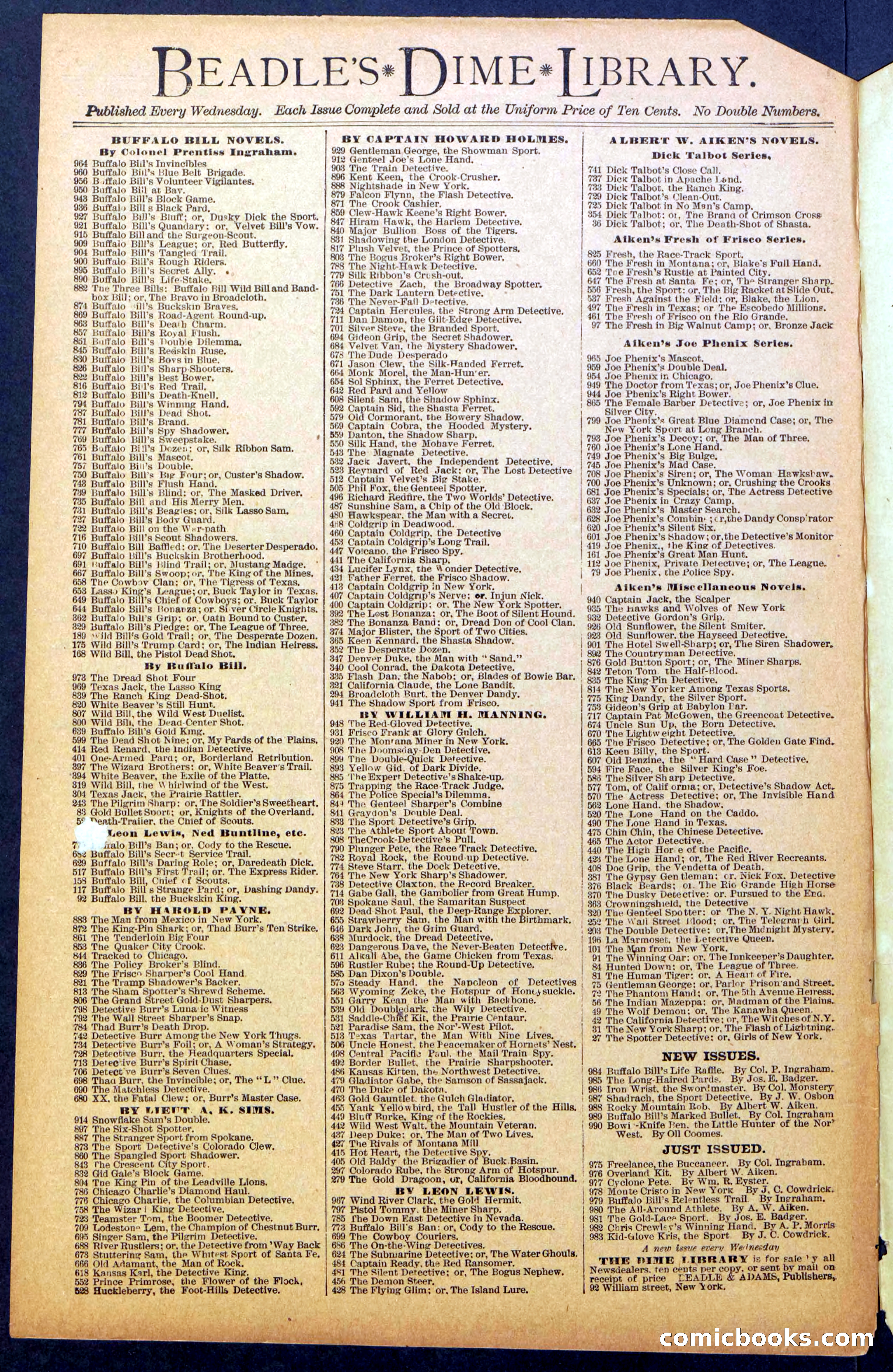 The New York Dime Library No. 988: Rocky Mountain Rob — page 26 of 28