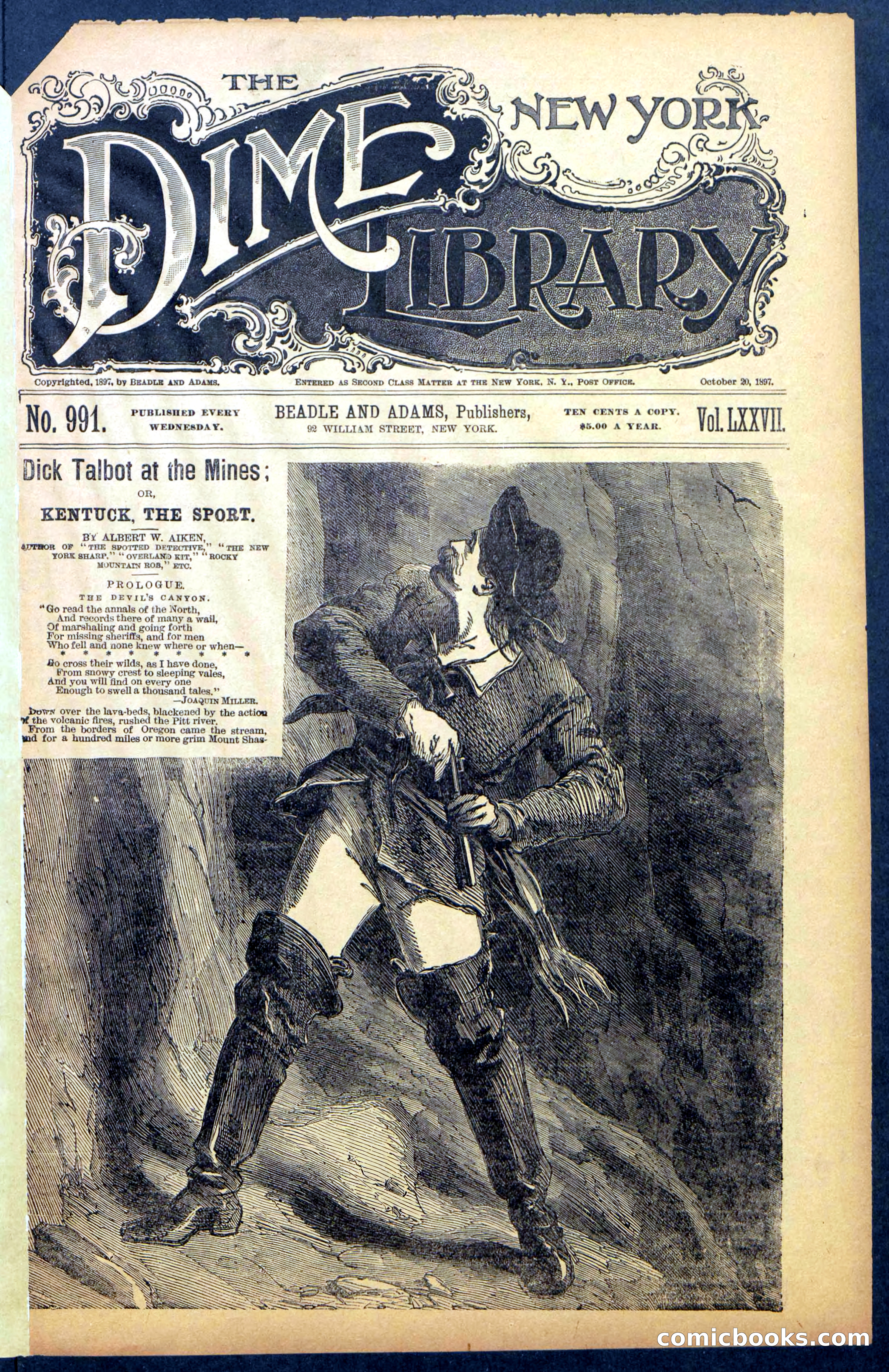 Dick Talbot at the Mines; or, Kentucky the Sport — page 3 of 36