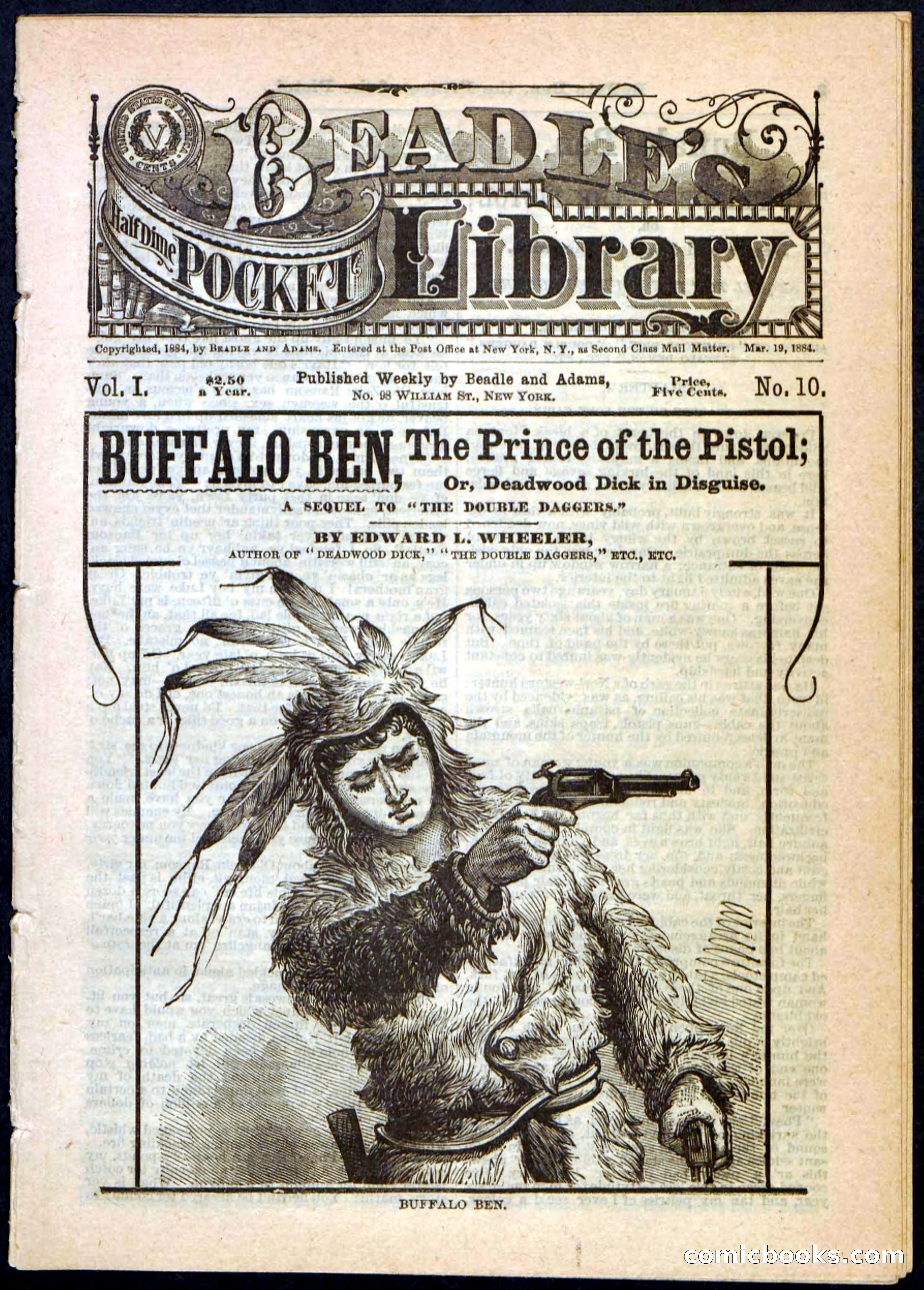 Beadle's Pocket Library, No. 10