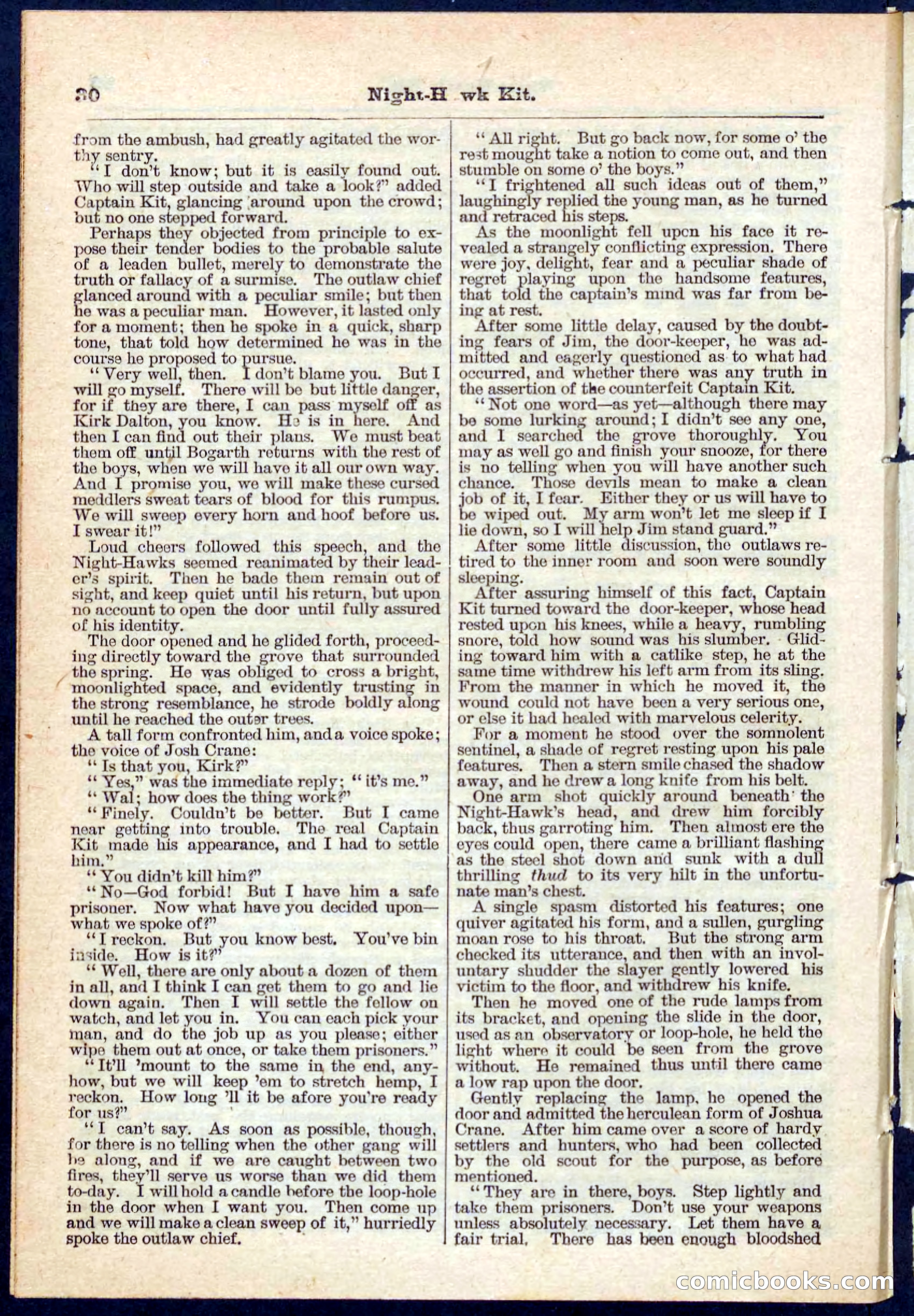 Beadle's Pocket Library No. 106 — page 30 of 32