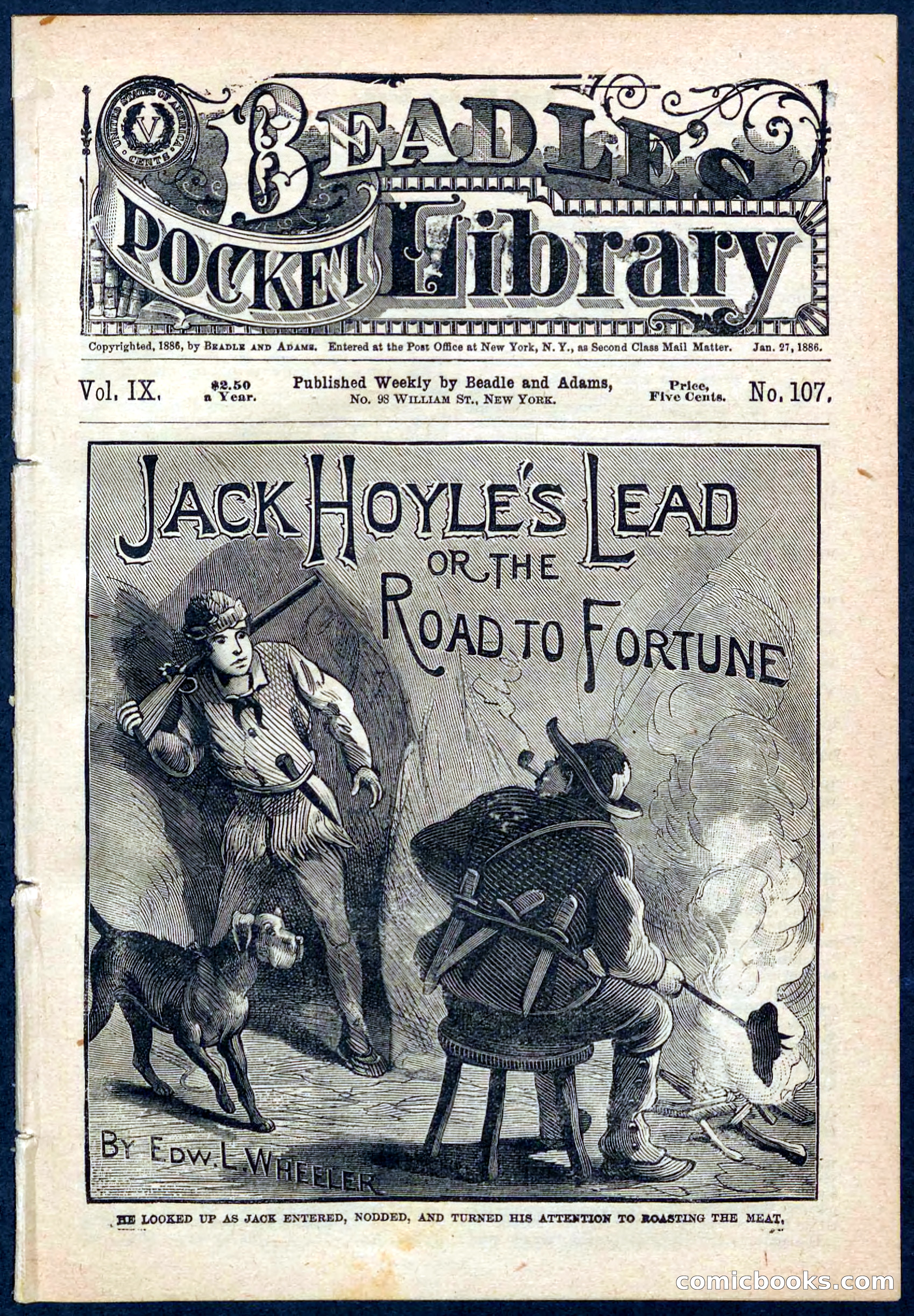 Beadle's Pocket Library No. 107