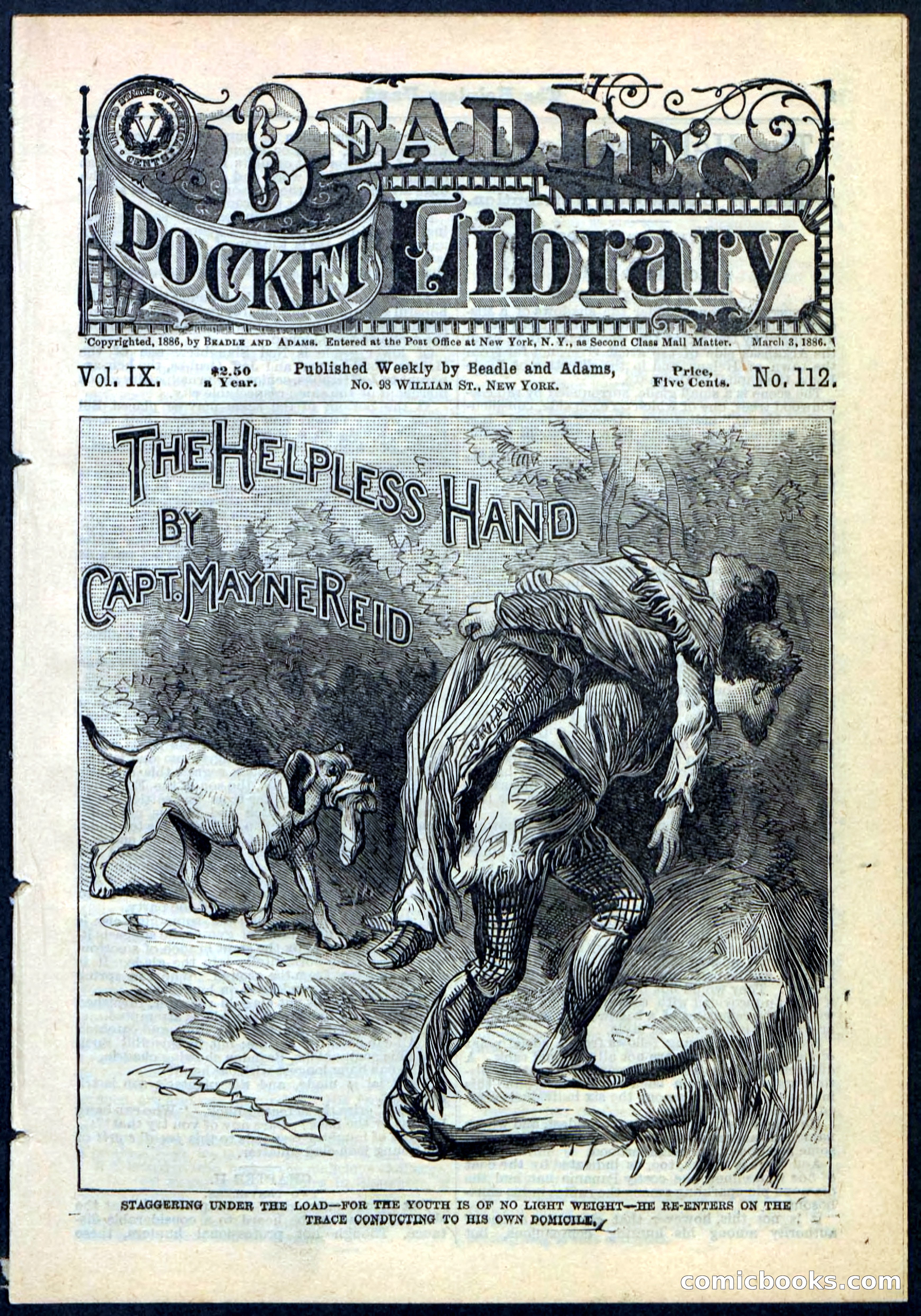Beadle's Pocket Library, No. 112