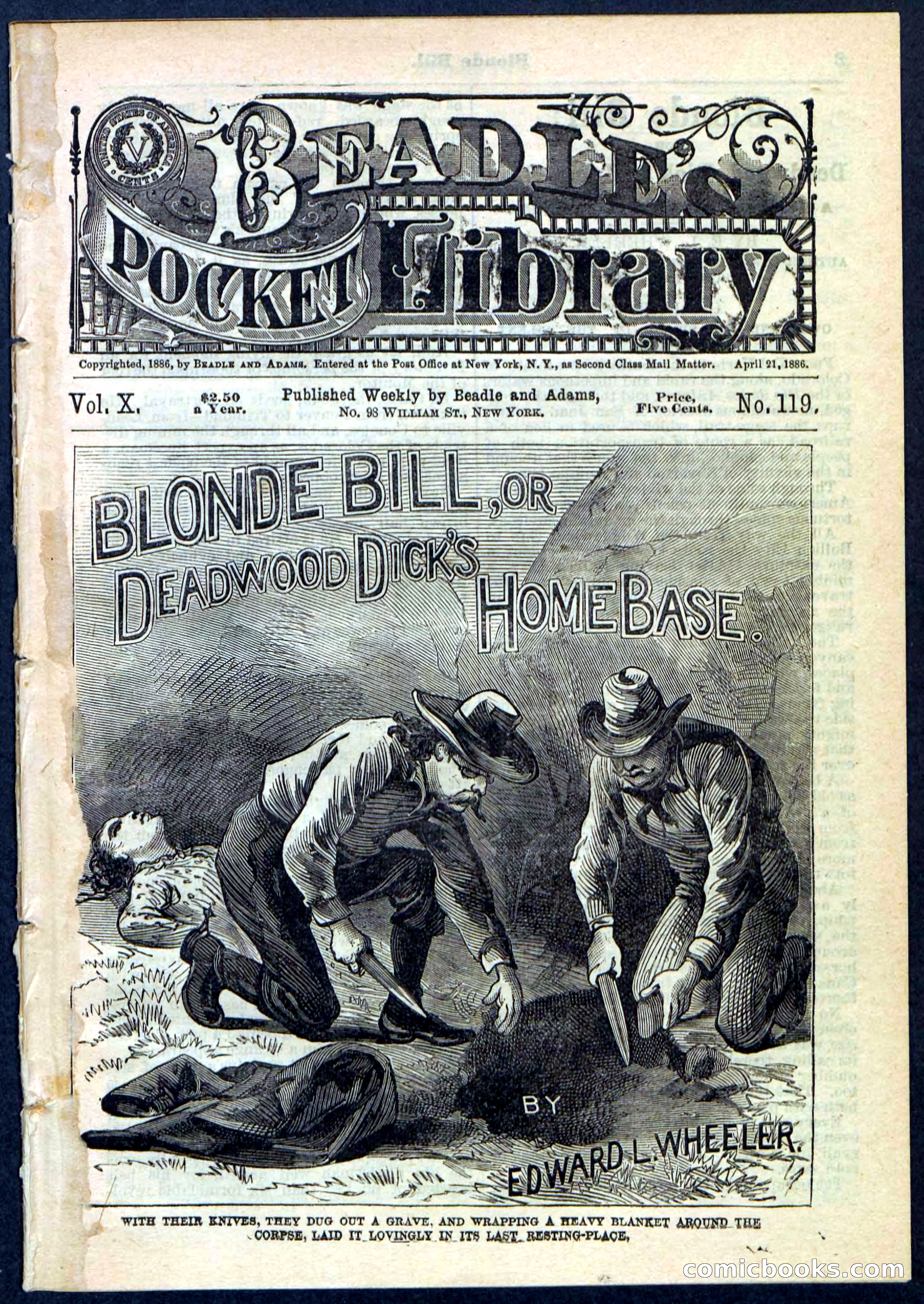 Blonde Bill, or Deadwood Dick's Home Base