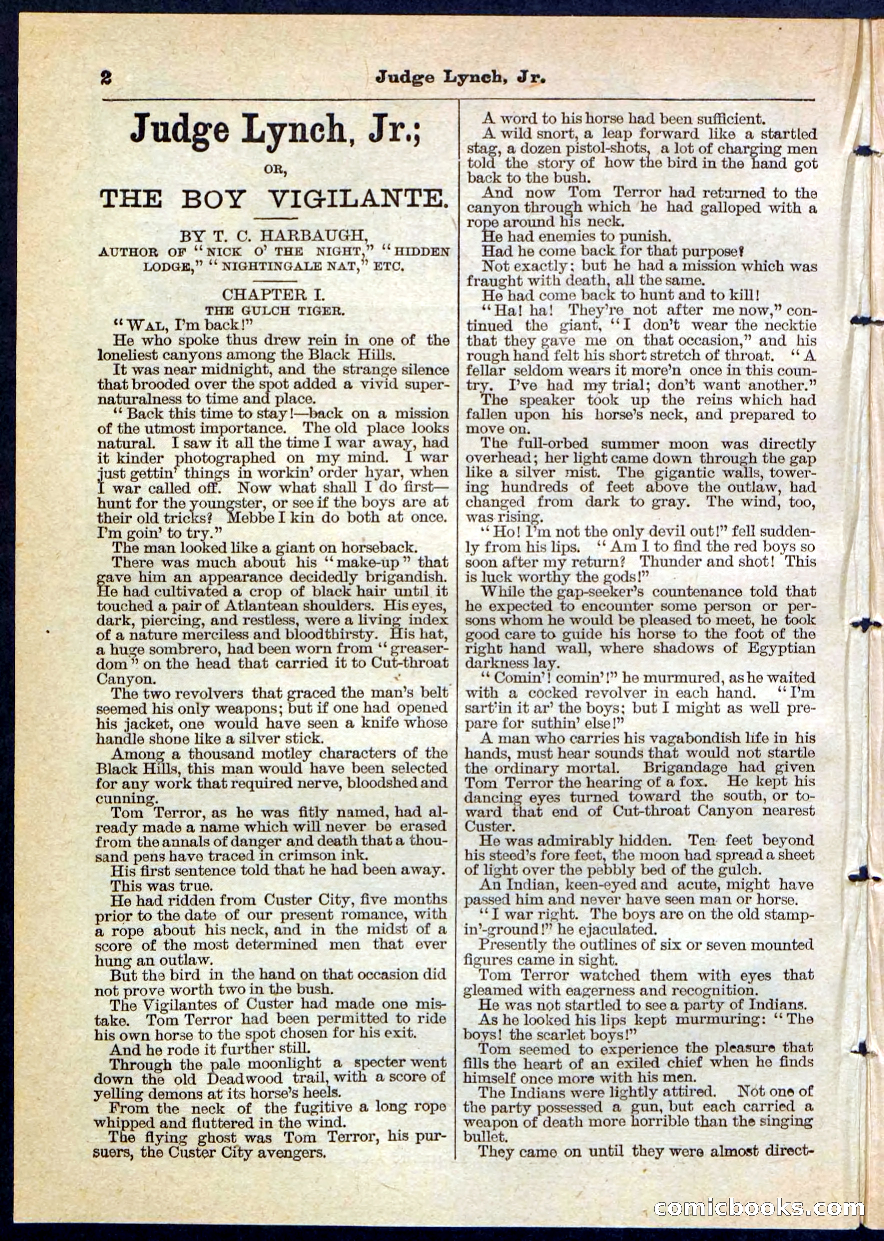 Judge Lynch Jr or The Boy Vigilante — page 2 of 32