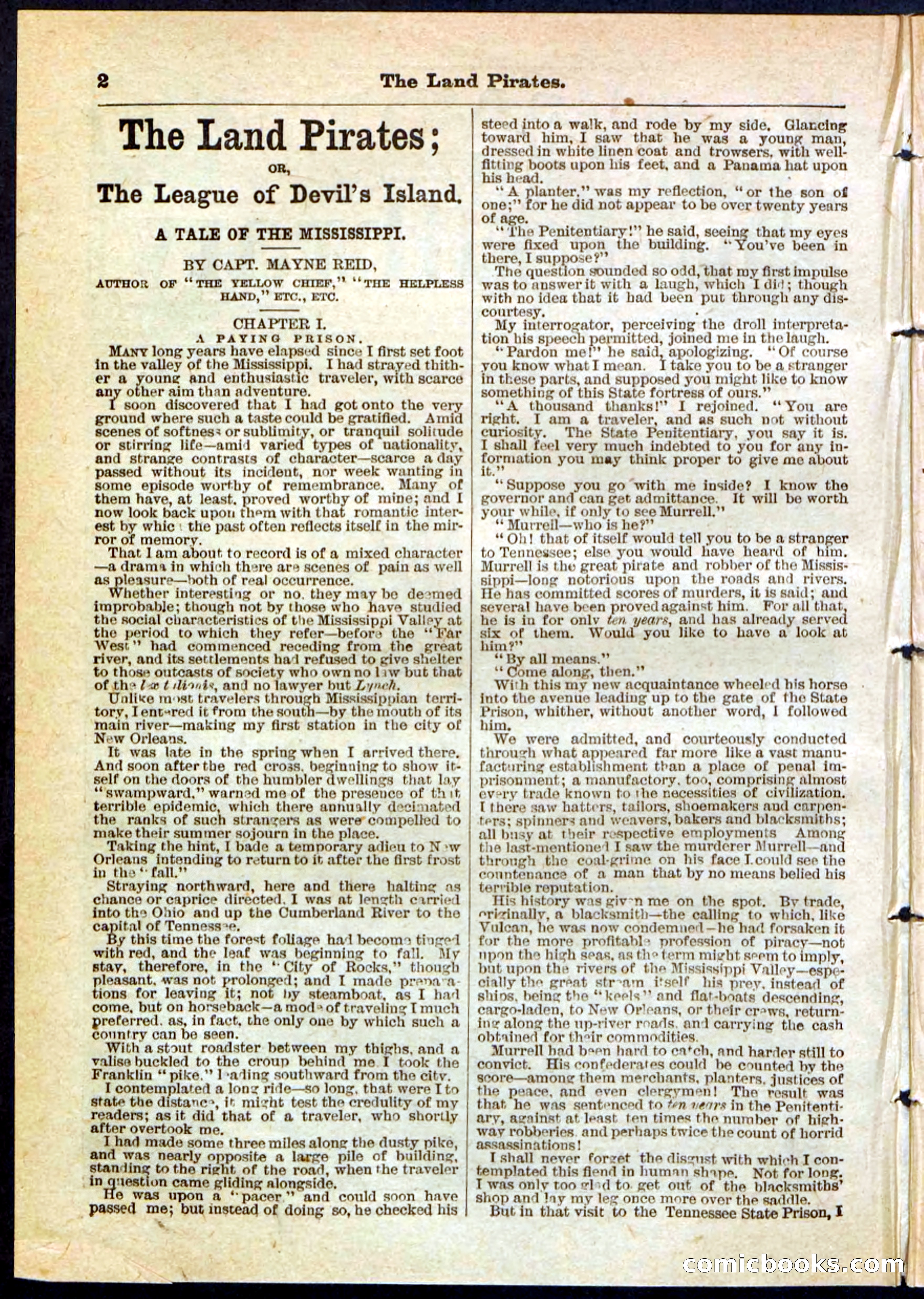 The Land Pirates or The League of Devil's Island — page 2 of 32