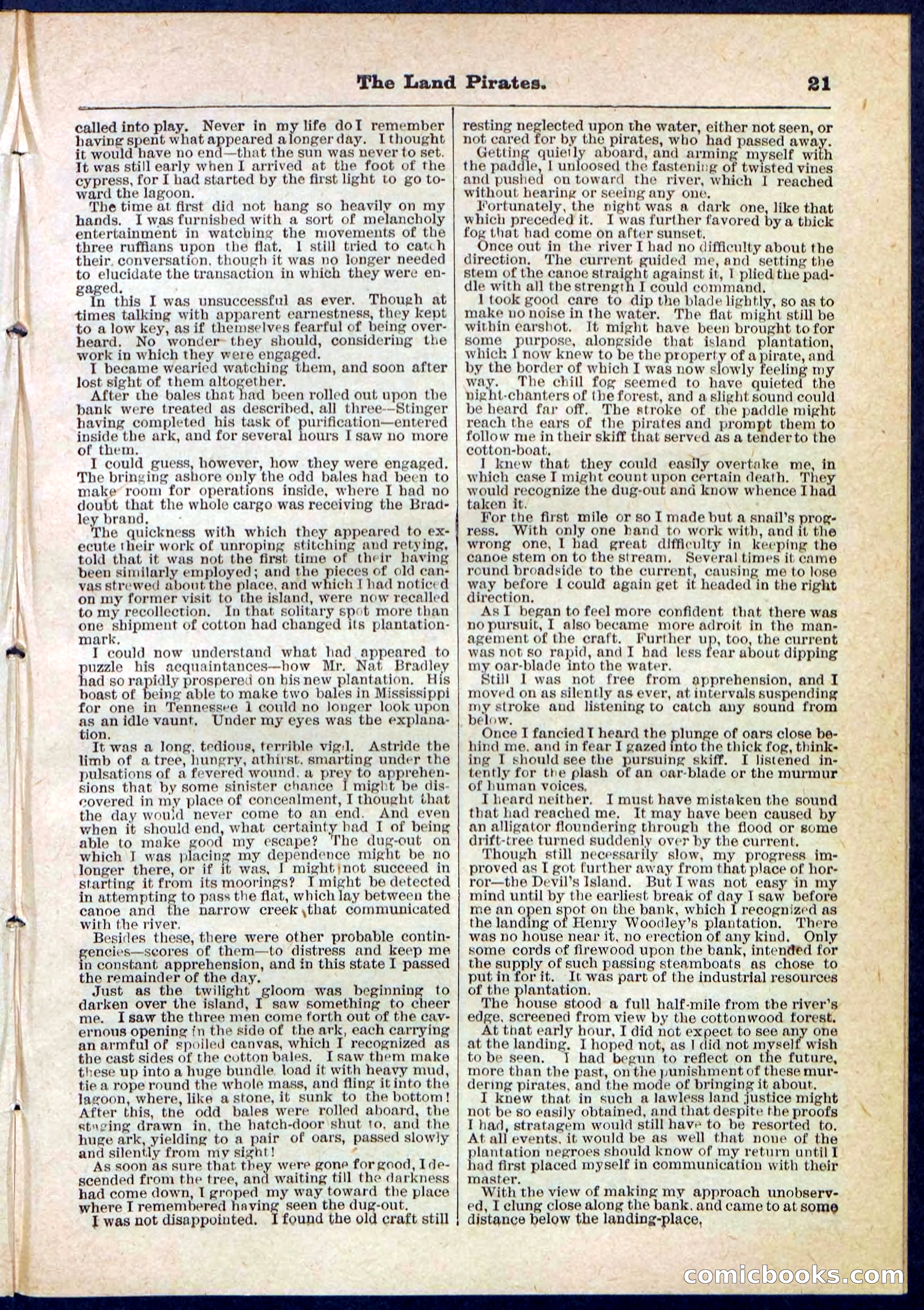 The Land Pirates or The League of Devil's Island — page 21 of 32