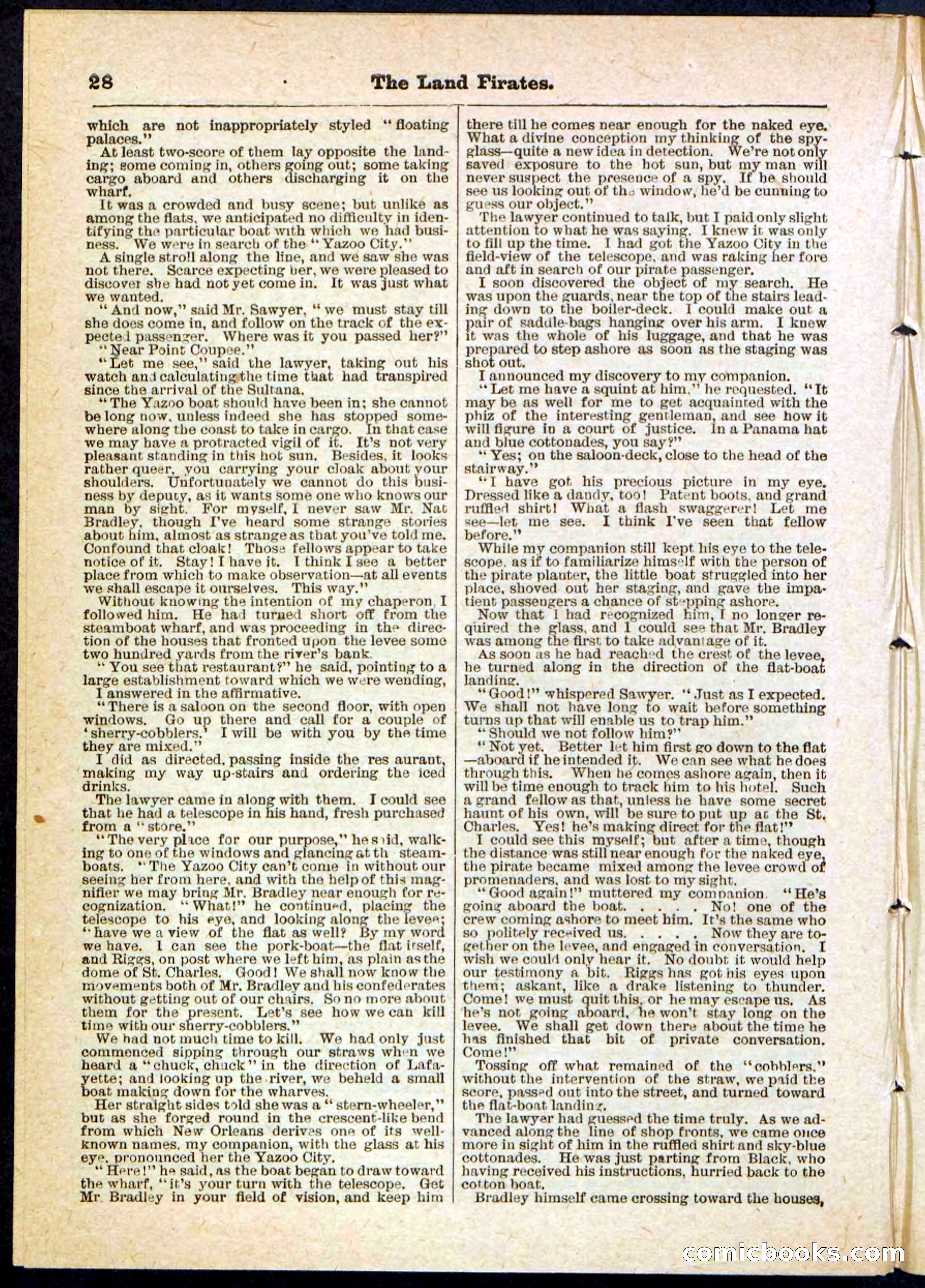 The Land Pirates or The League of Devil's Island — page 28 of 32
