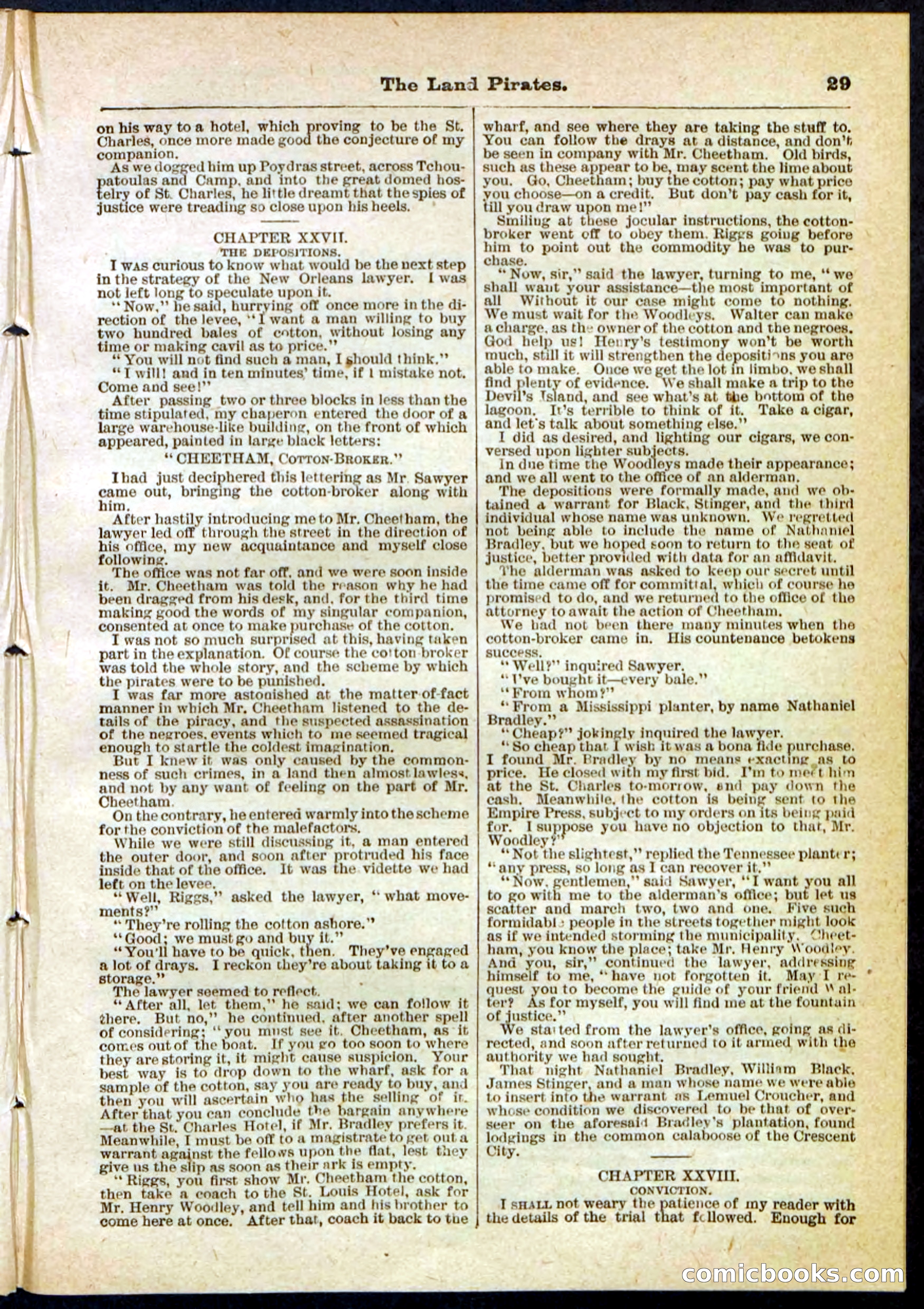 The Land Pirates or The League of Devil's Island — page 29 of 32