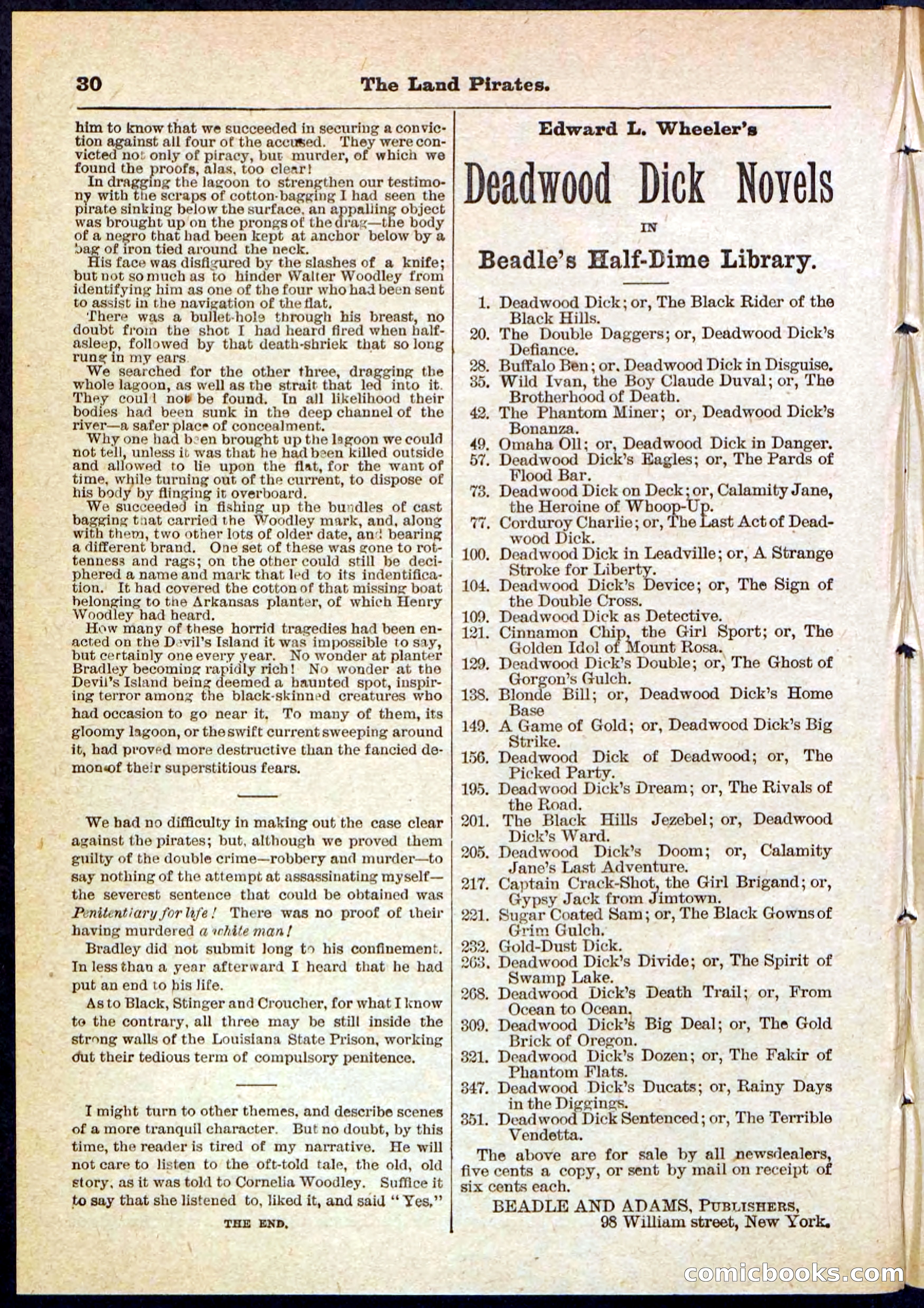 The Land Pirates or The League of Devil's Island — page 30 of 32