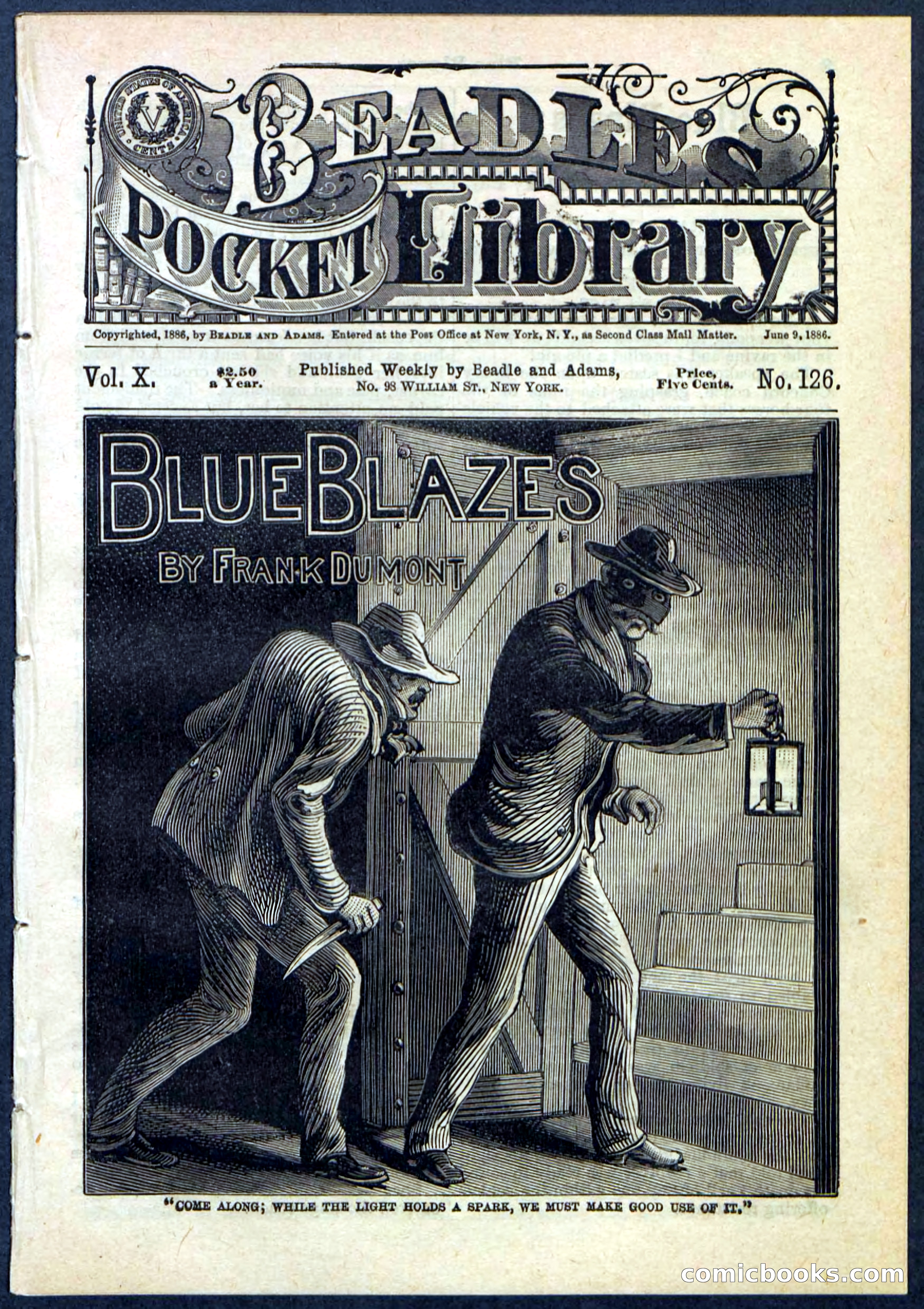 Beadle's Pocket Library No. 126