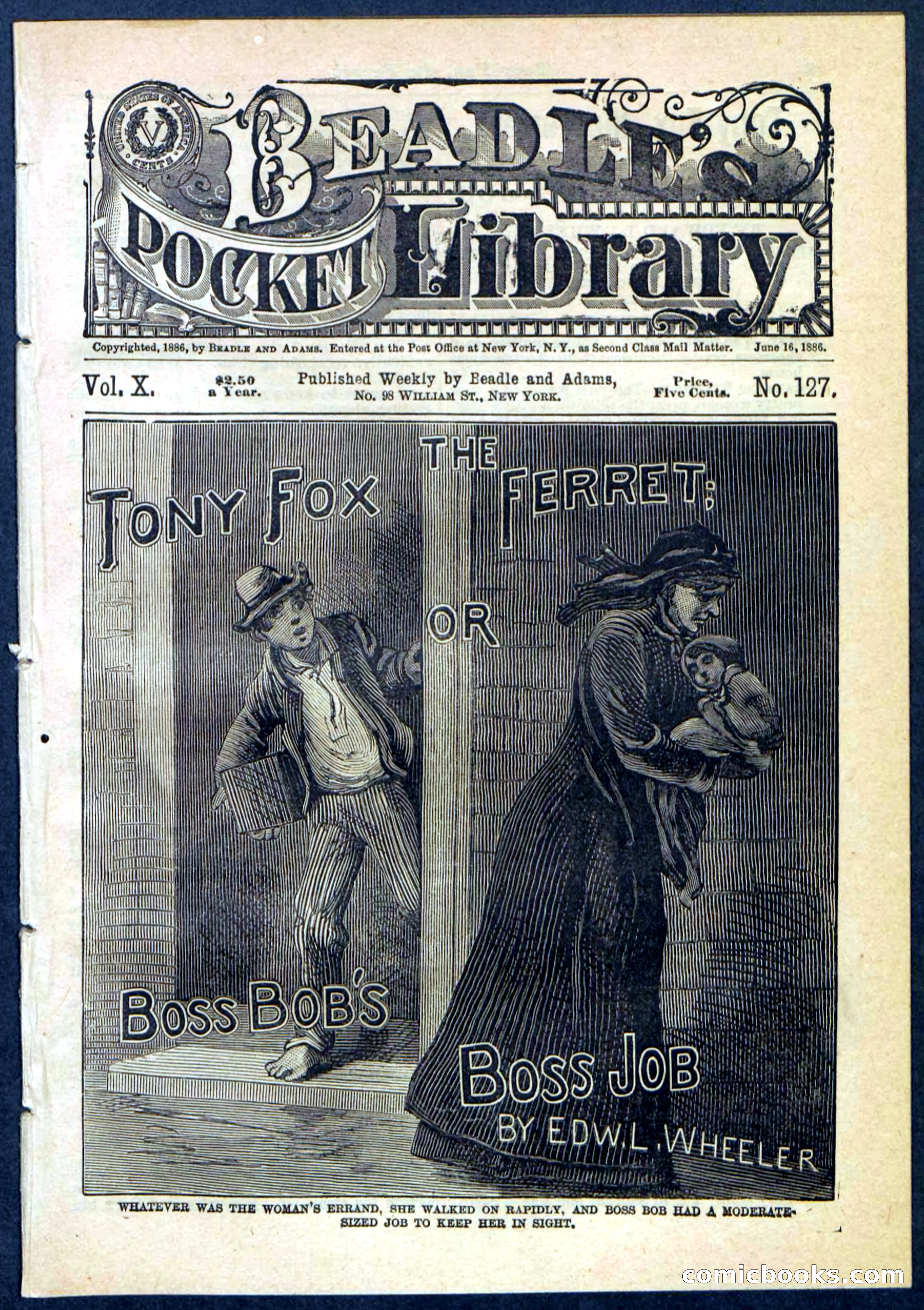 Beadle's Pocket Library No. 127