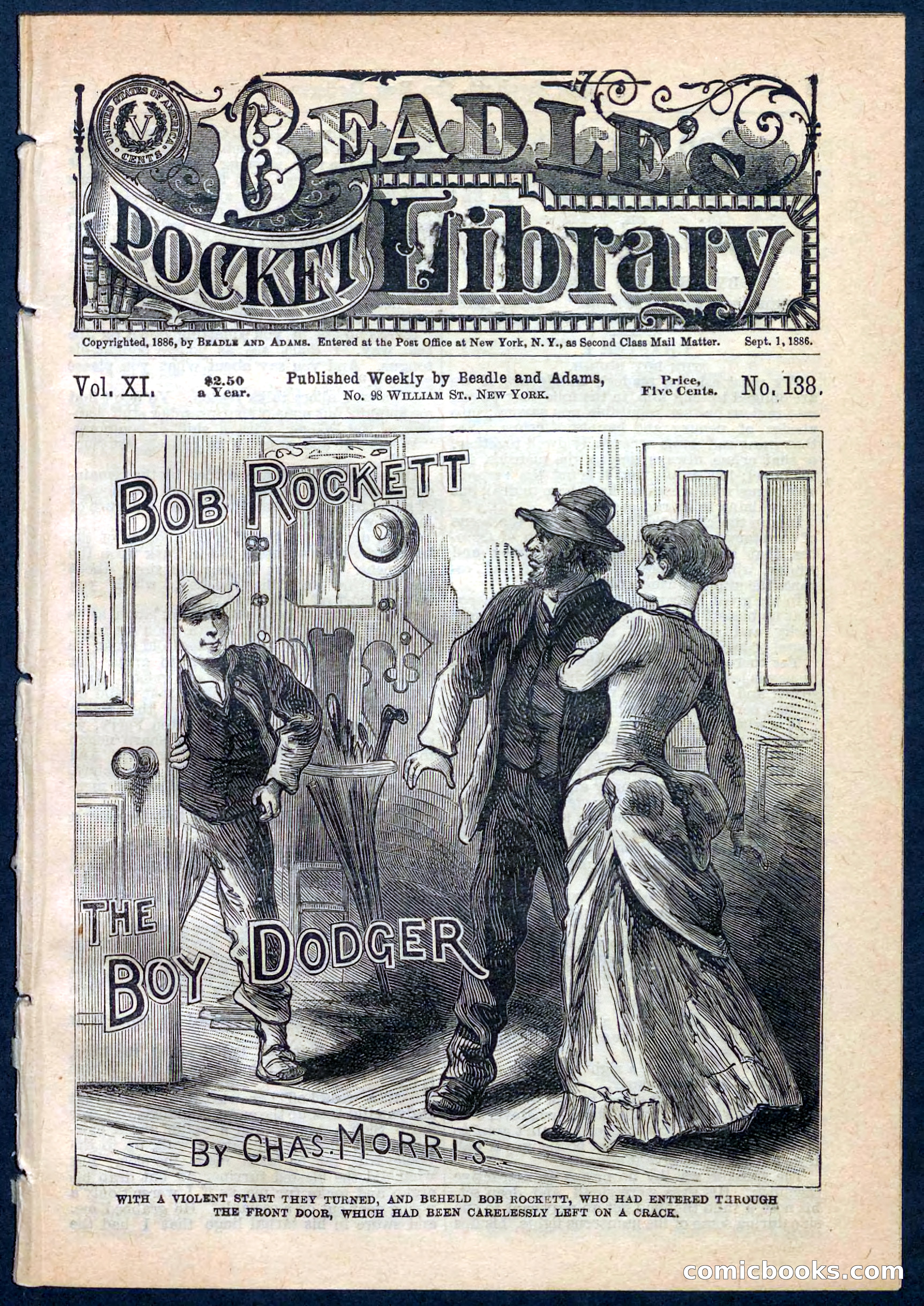 Beadle's Pocket Library, No. 138