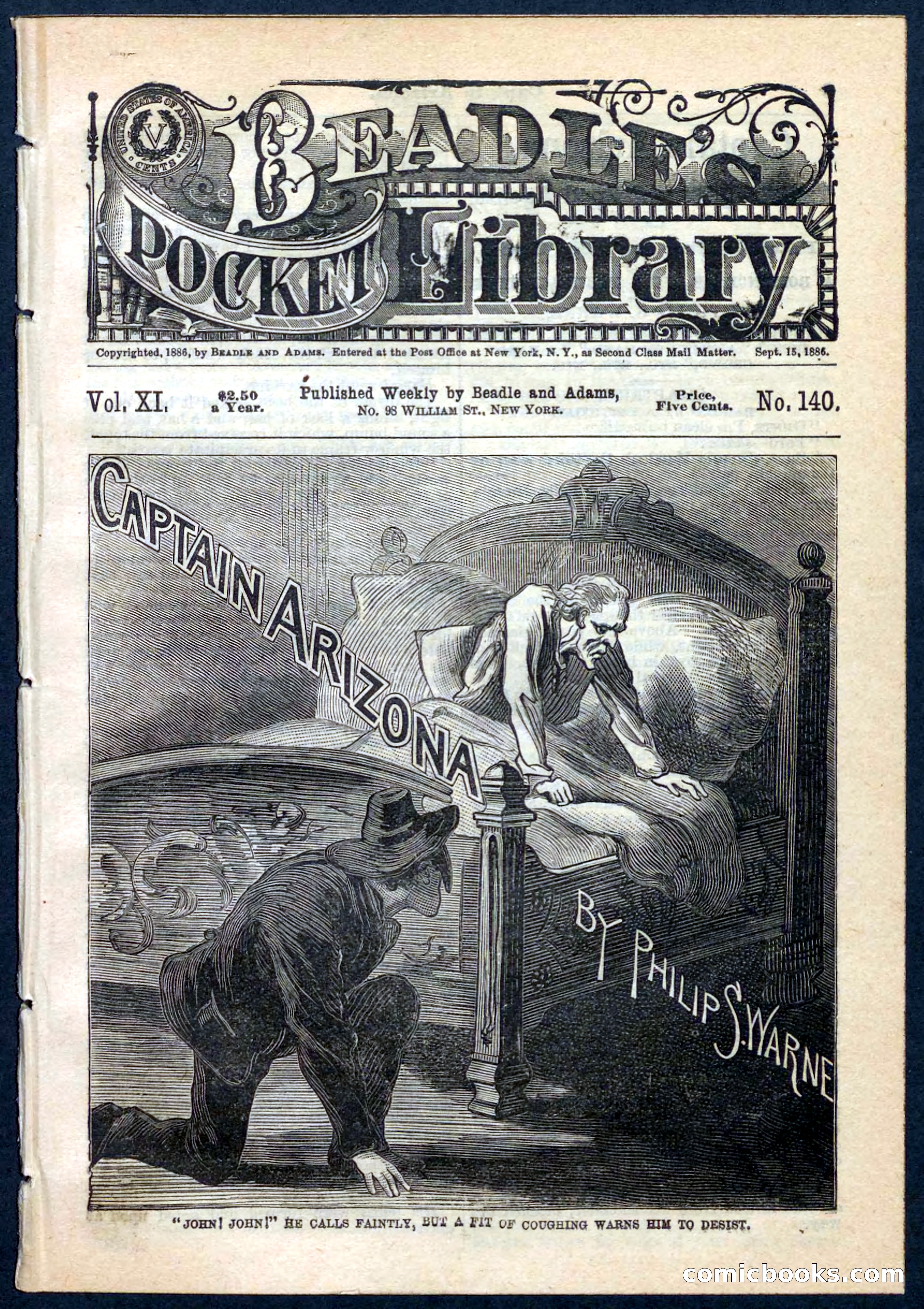 Beadle's Pocket Library No. 140 — page 1 of 32