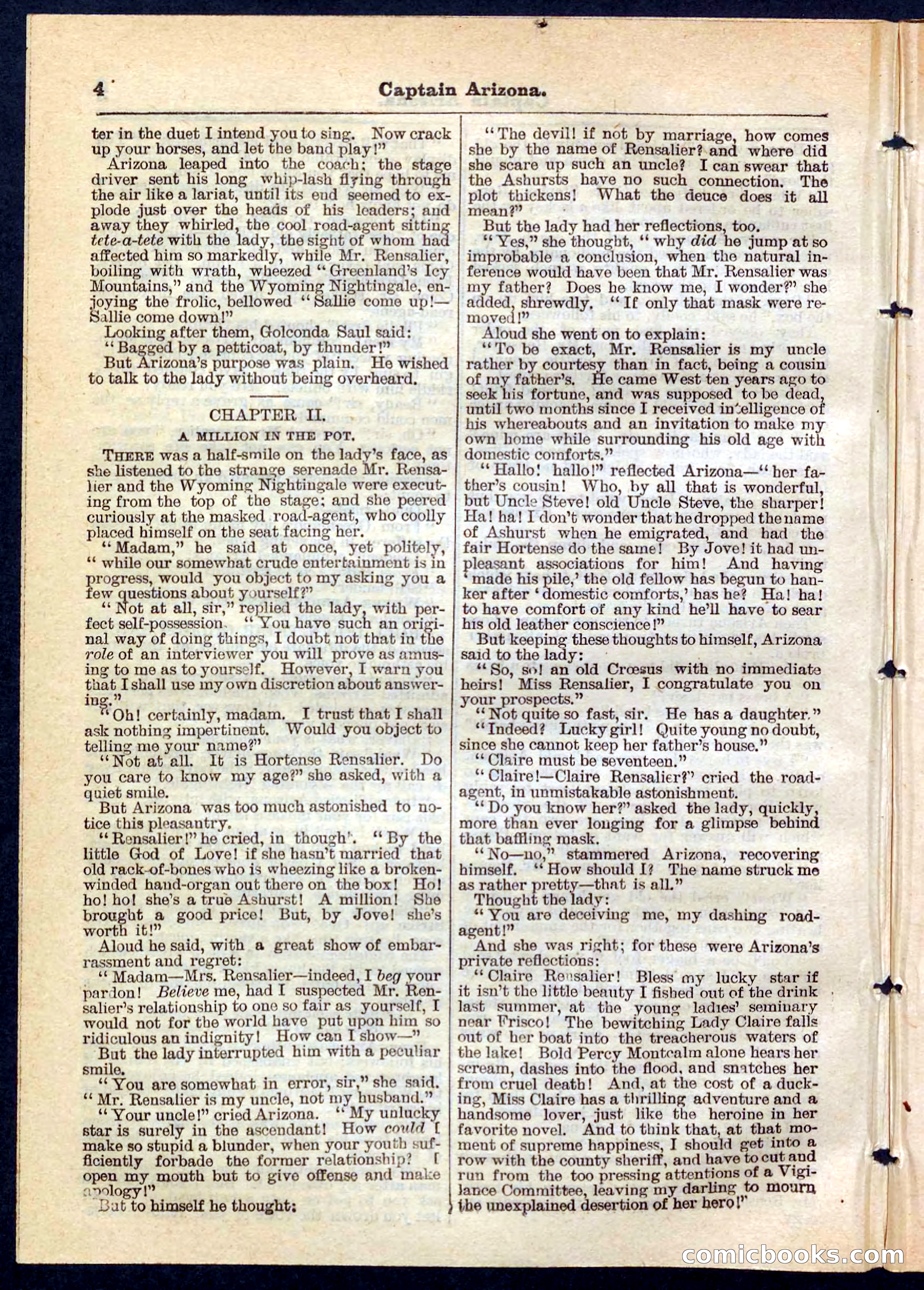 Beadle's Pocket Library No. 140 — page 4 of 32