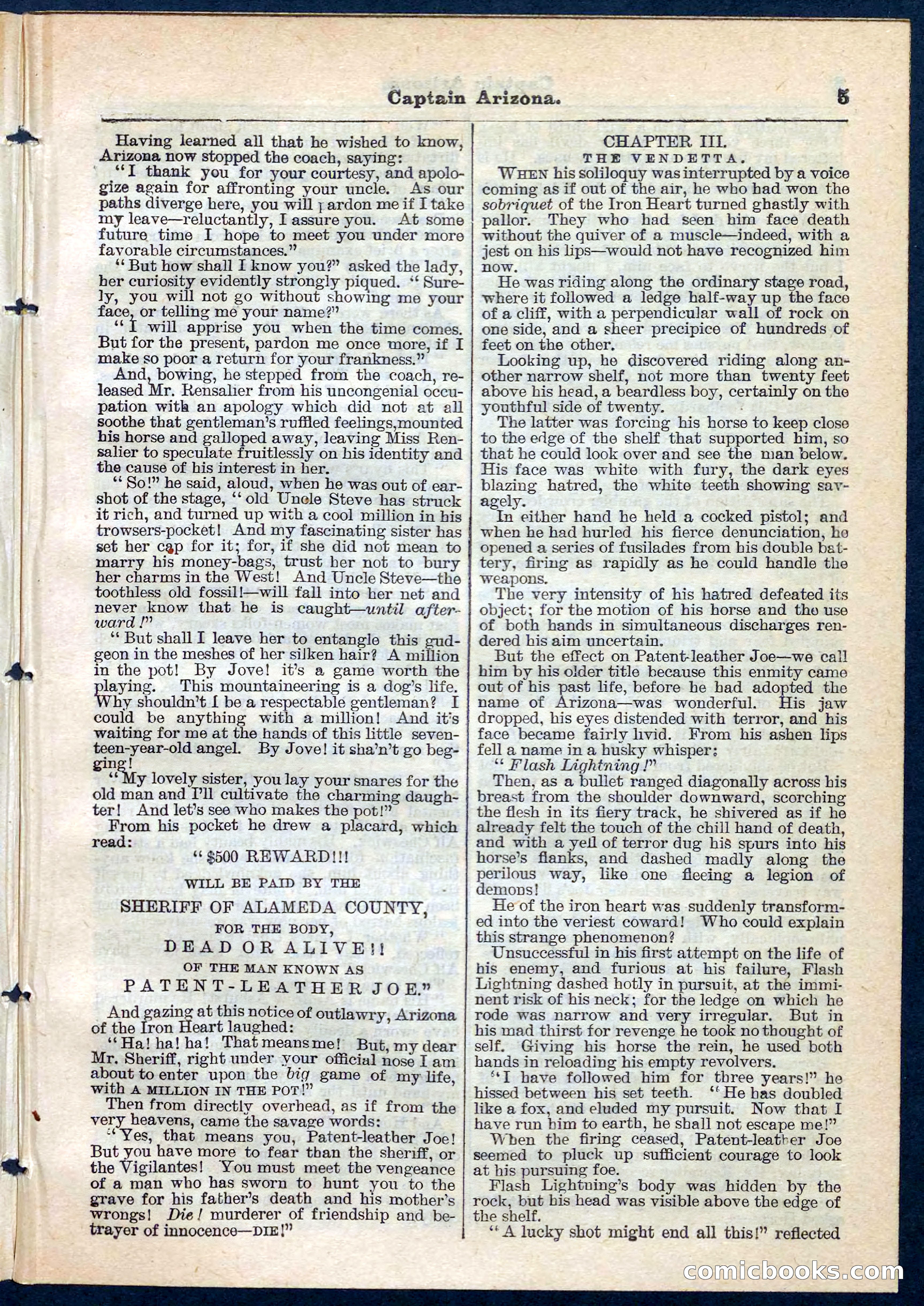 Beadle's Pocket Library No. 140 — page 5 of 32