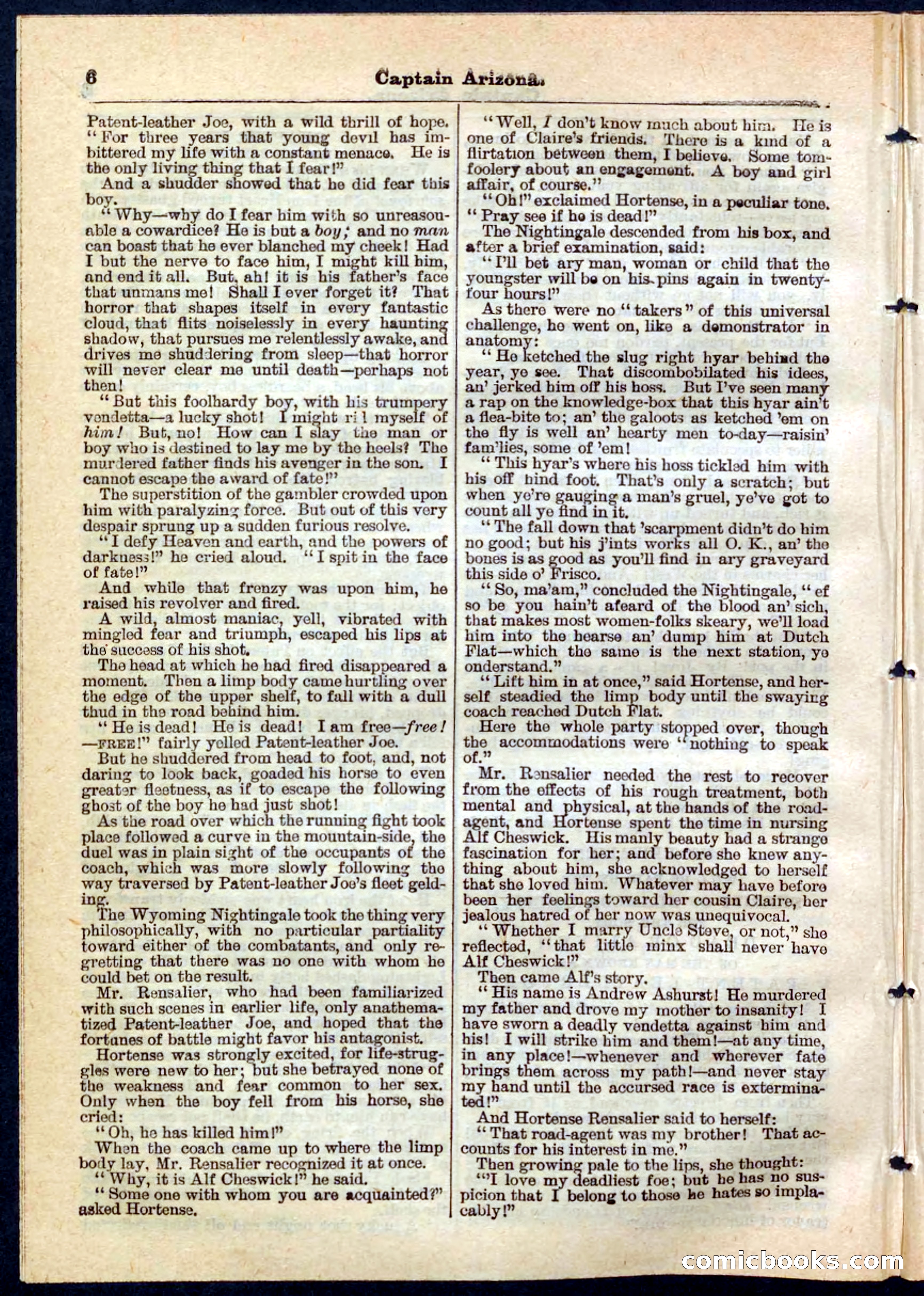 Beadle's Pocket Library No. 140 — page 6 of 32