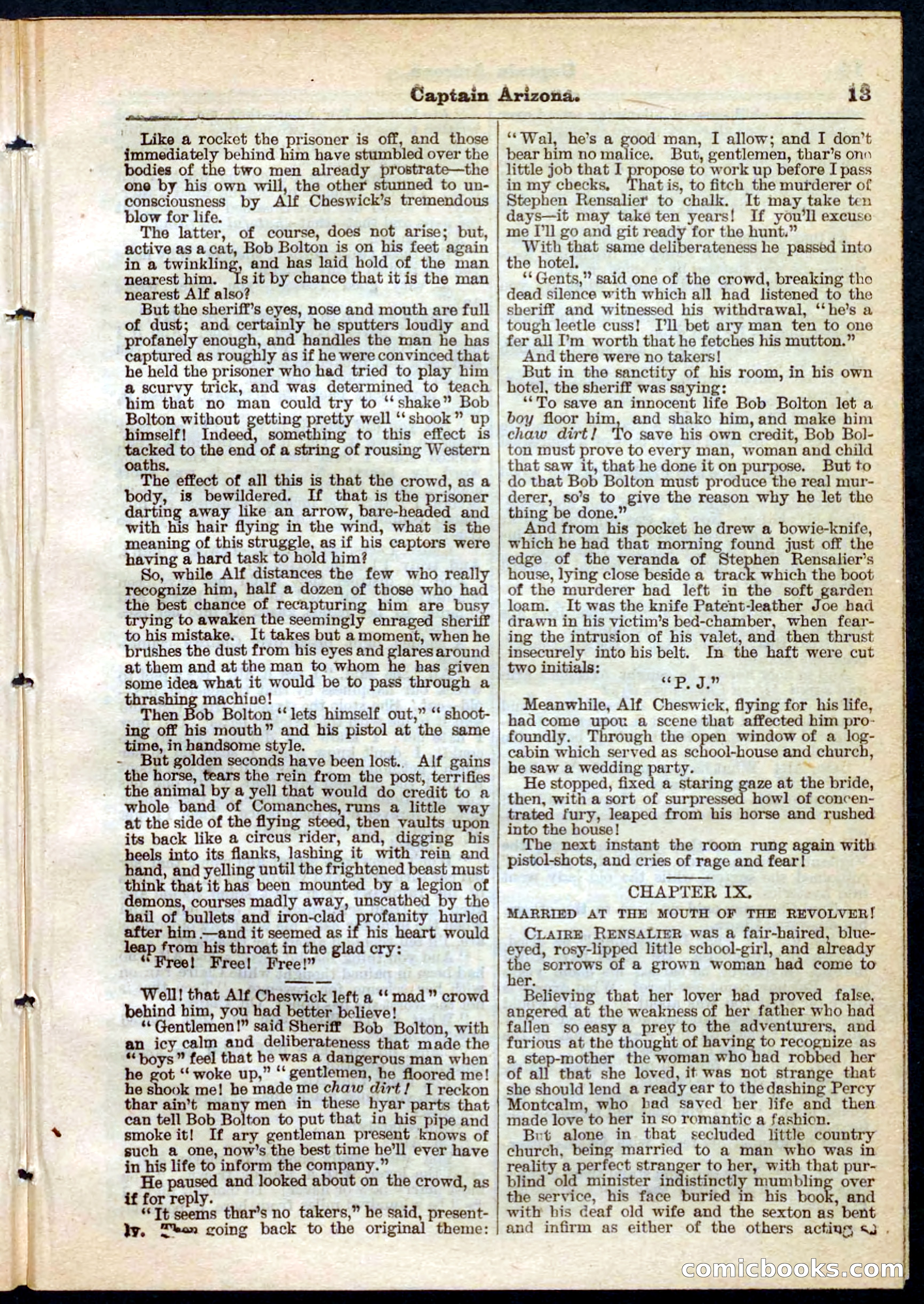 Beadle's Pocket Library No. 140 — page 13 of 32