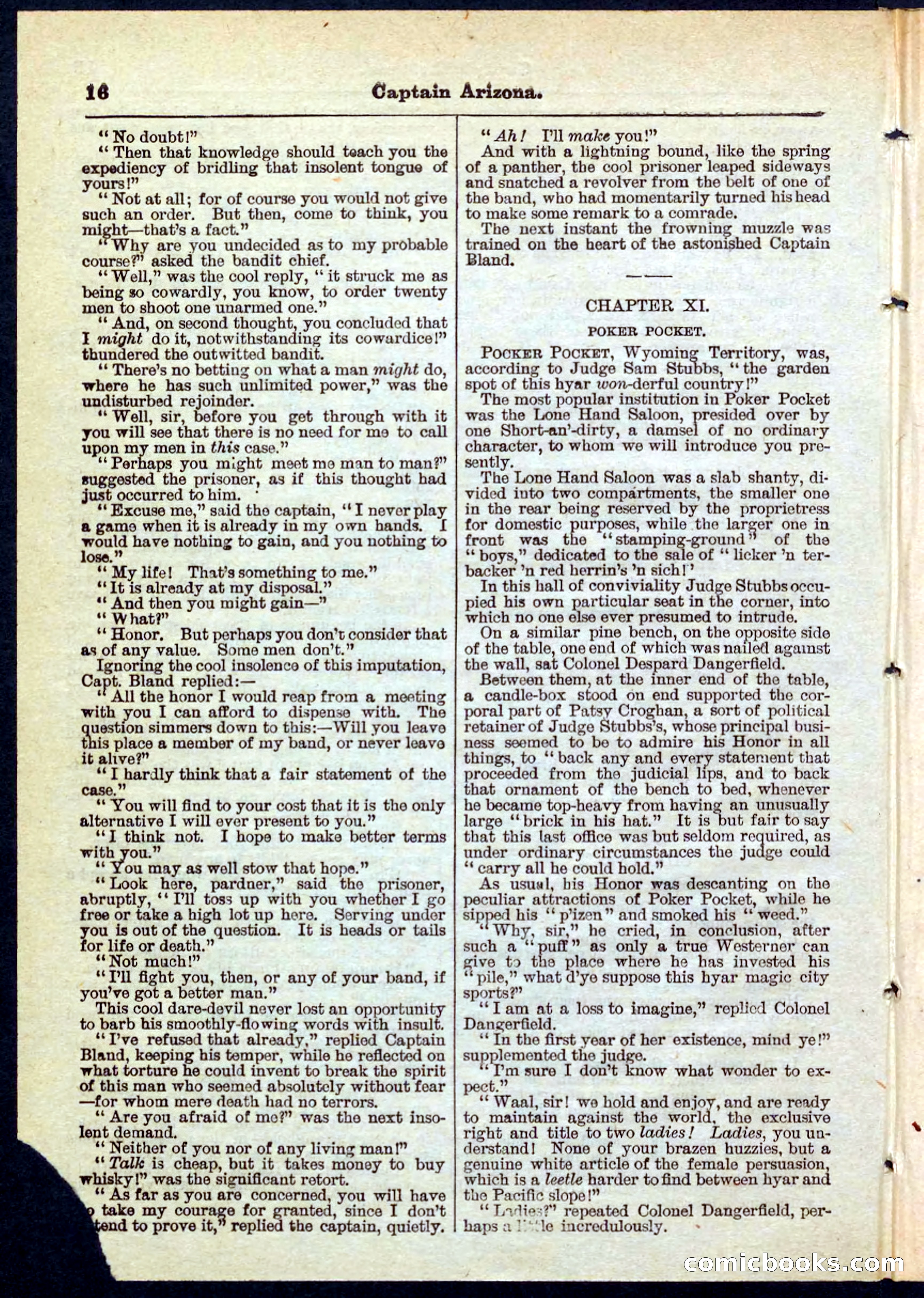 Beadle's Pocket Library No. 140 — page 16 of 32