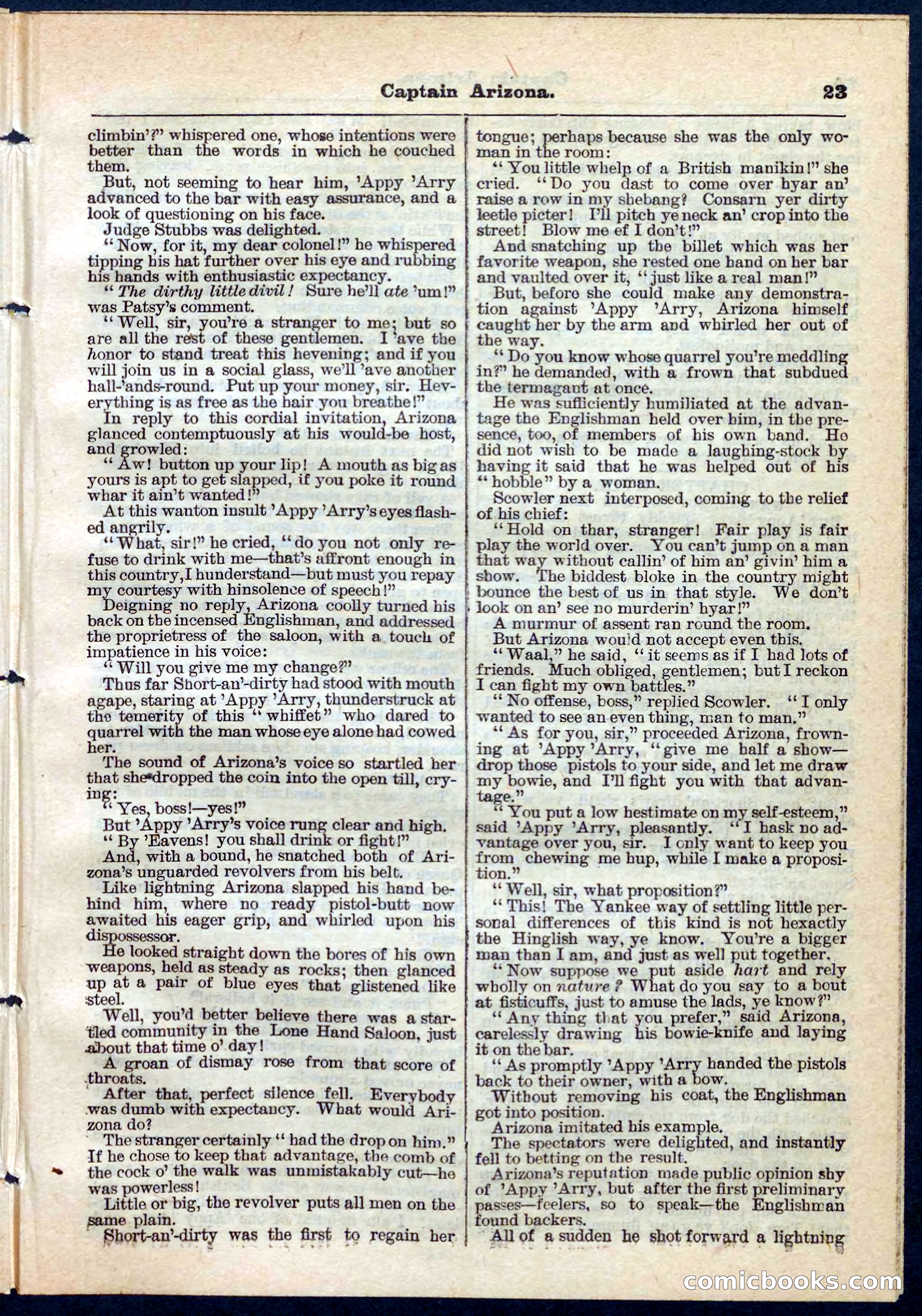 Beadle's Pocket Library No. 140 — page 23 of 32