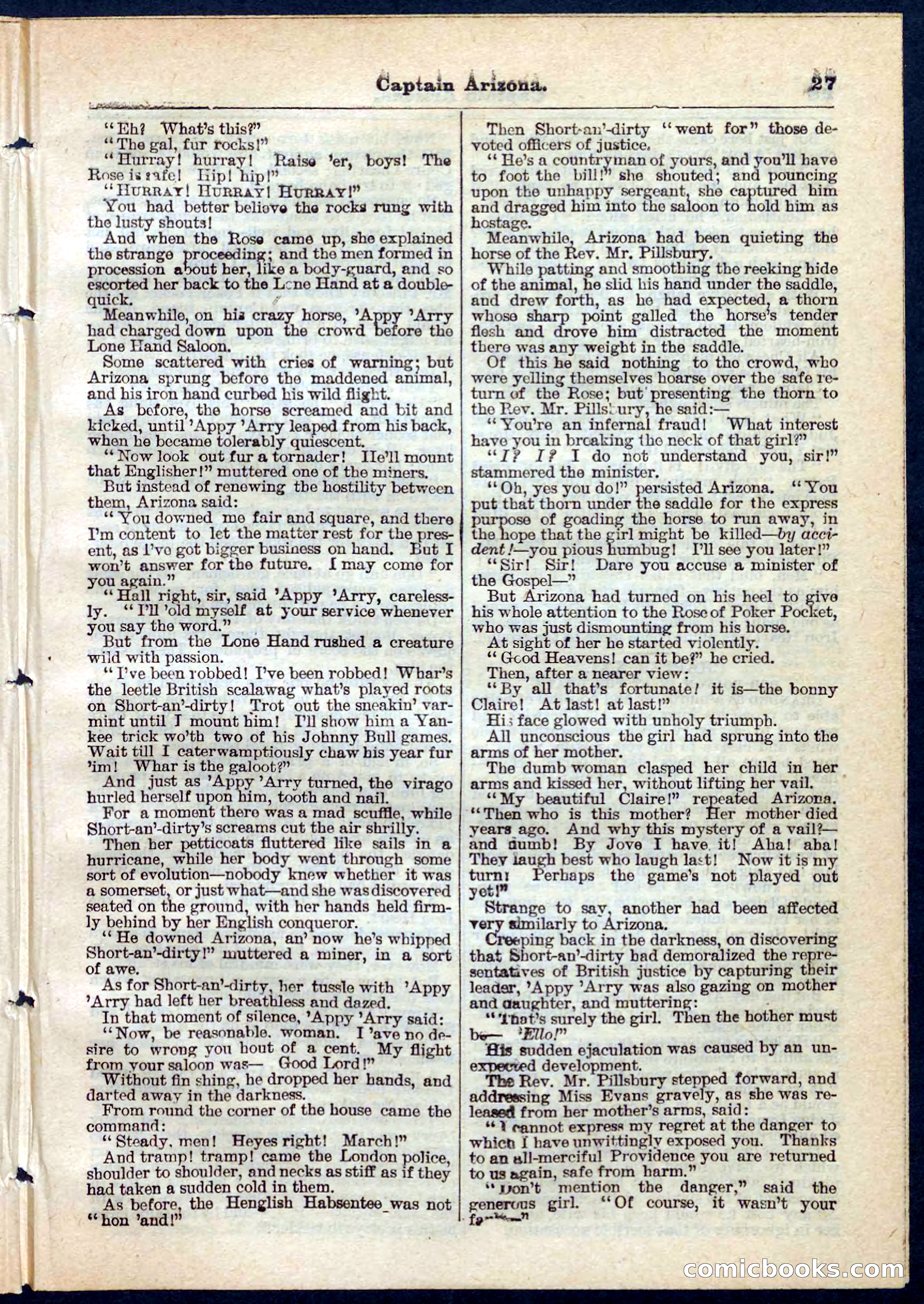 Beadle's Pocket Library No. 140 — page 27 of 32