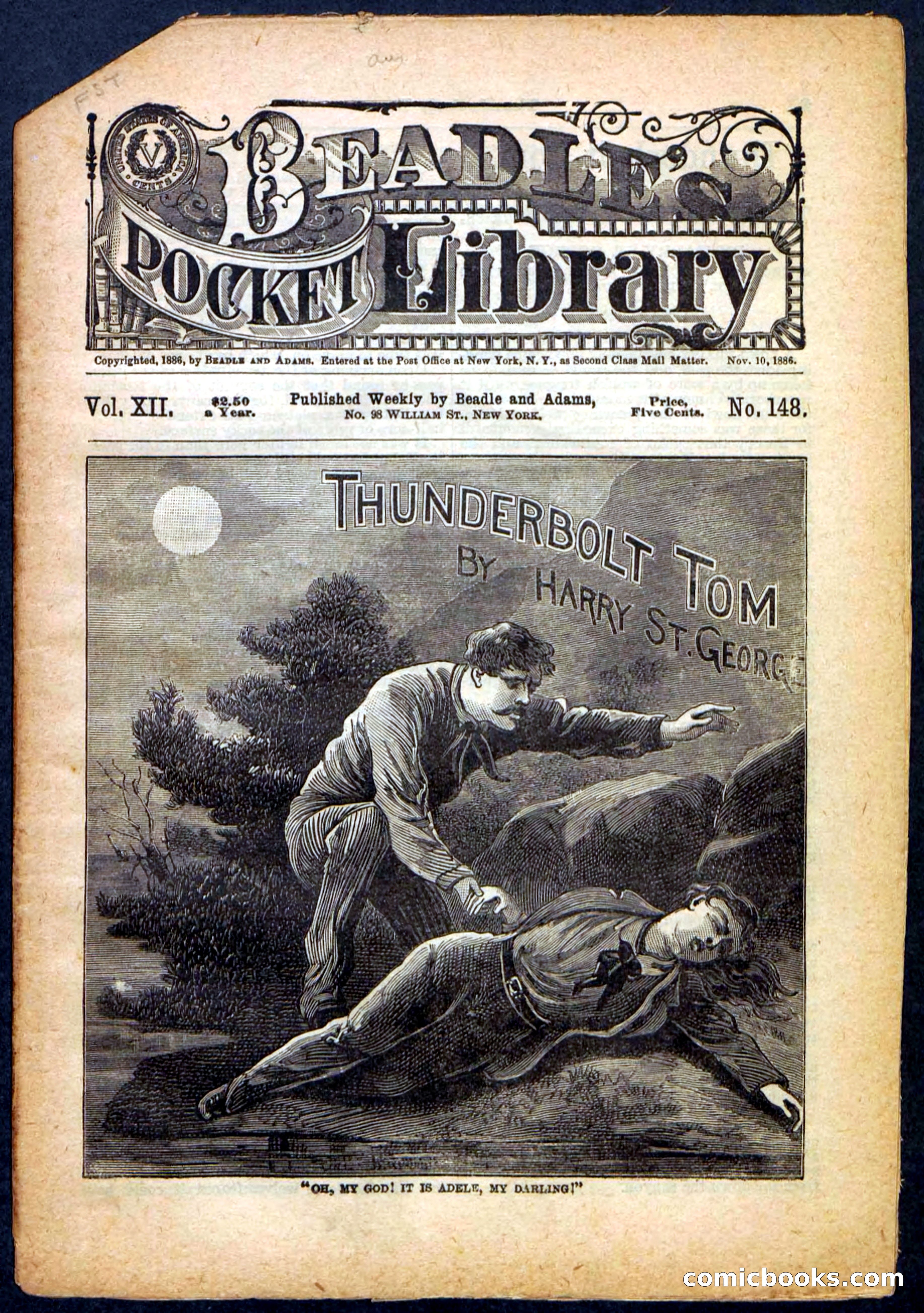 Beadle's Pocket Library No. 148
