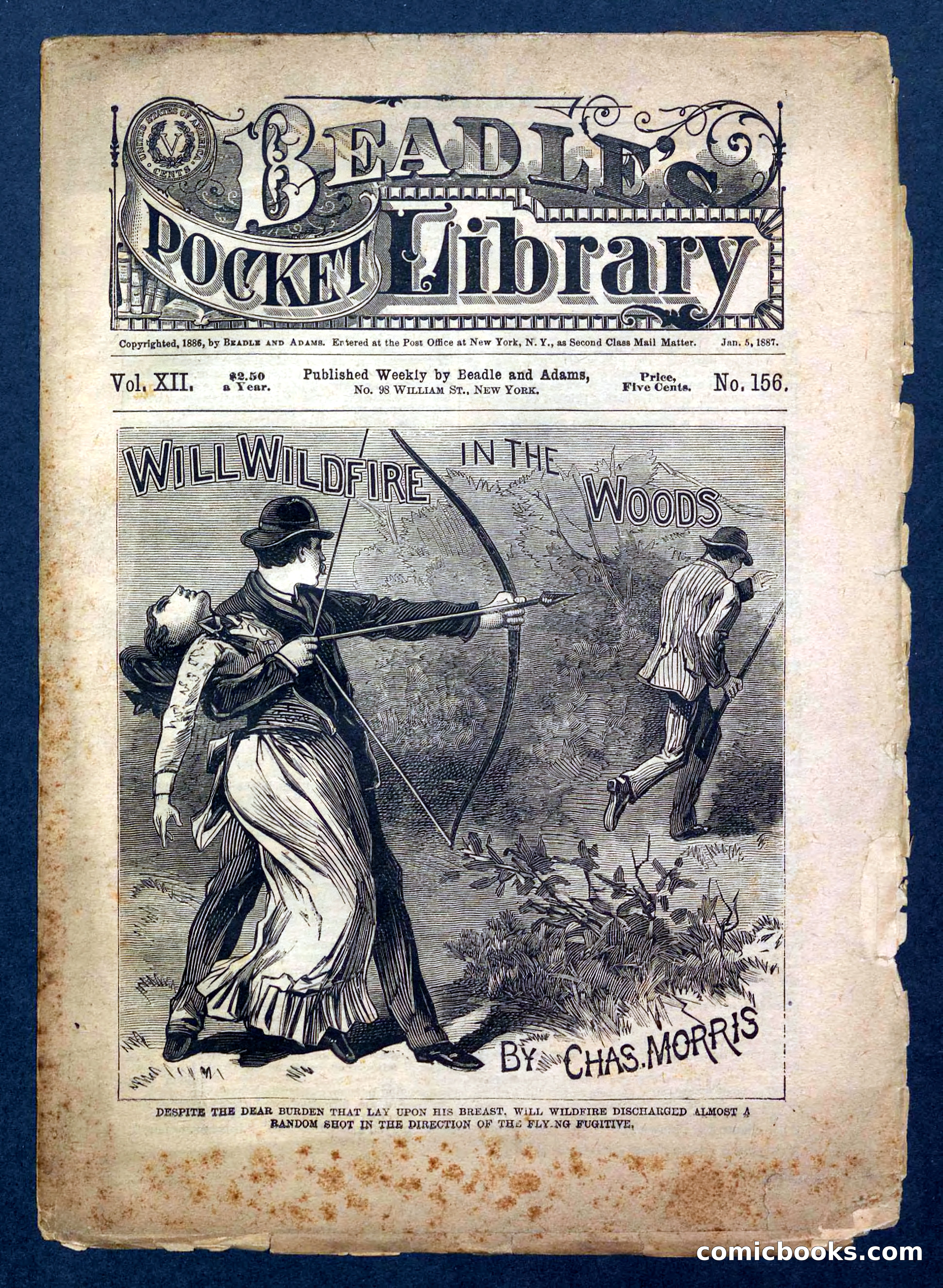 Beadle's Pocket Library No. 156