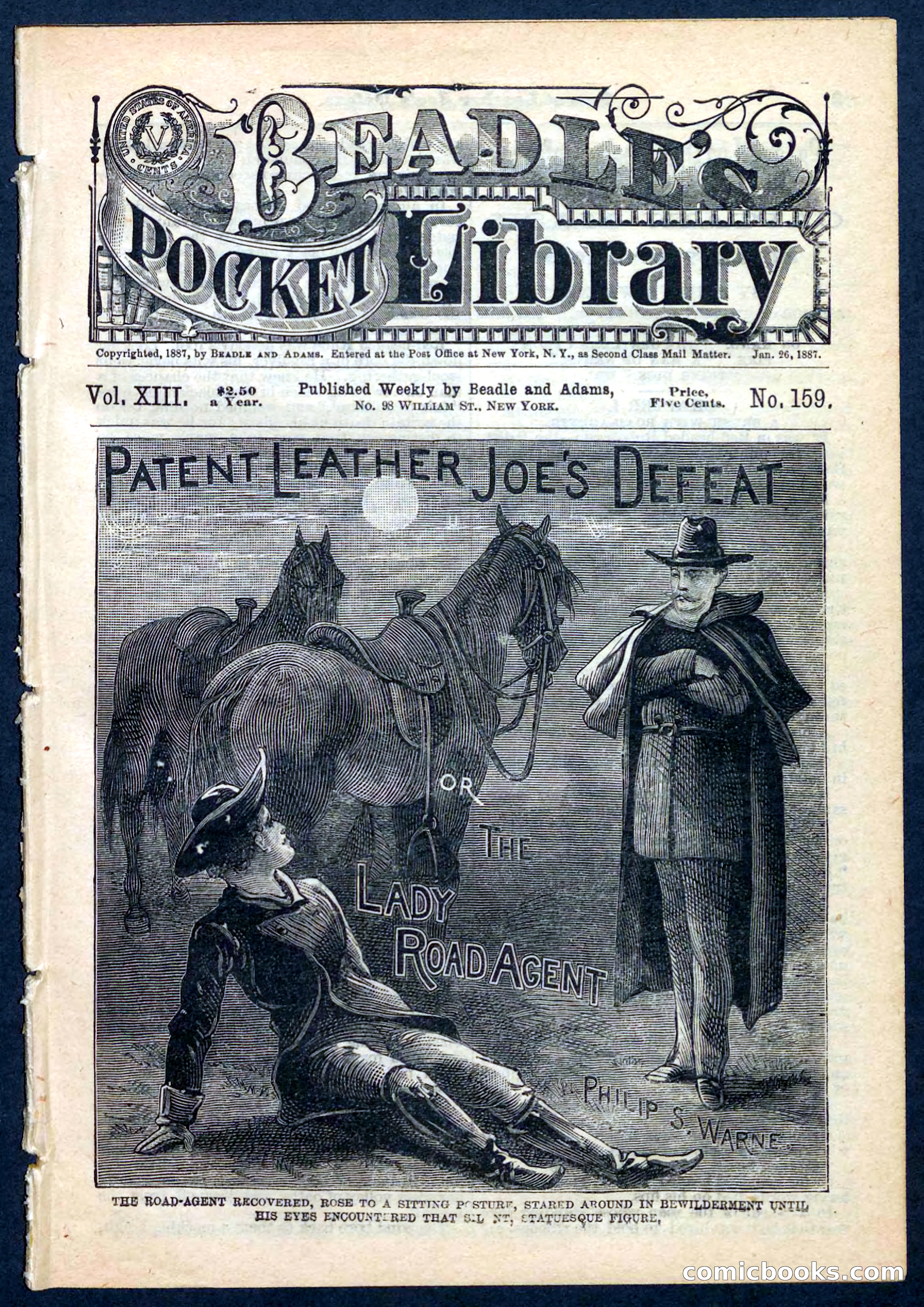 Beadle's Pocket Library No. 159