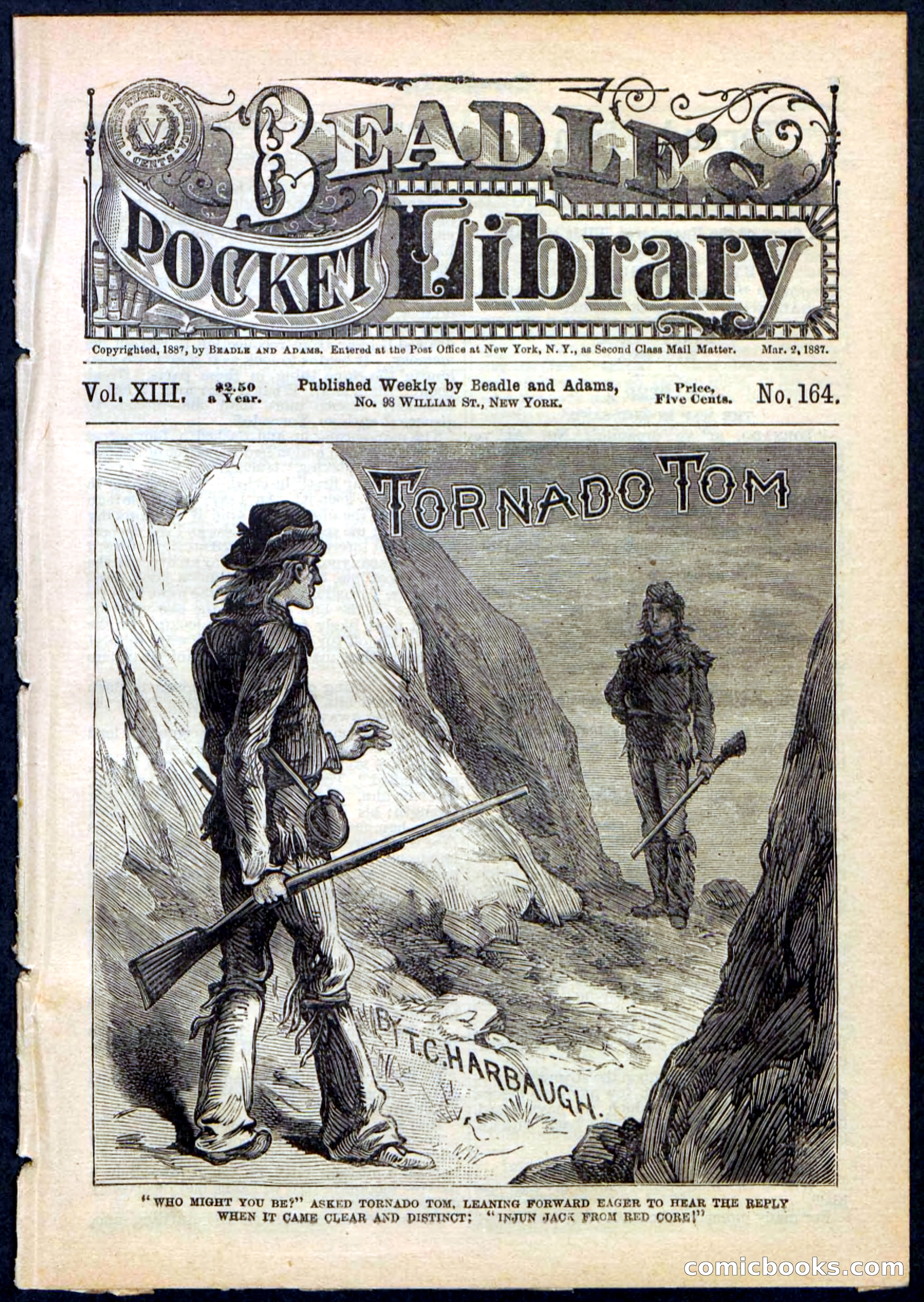Beadle's Pocket Library No. 164