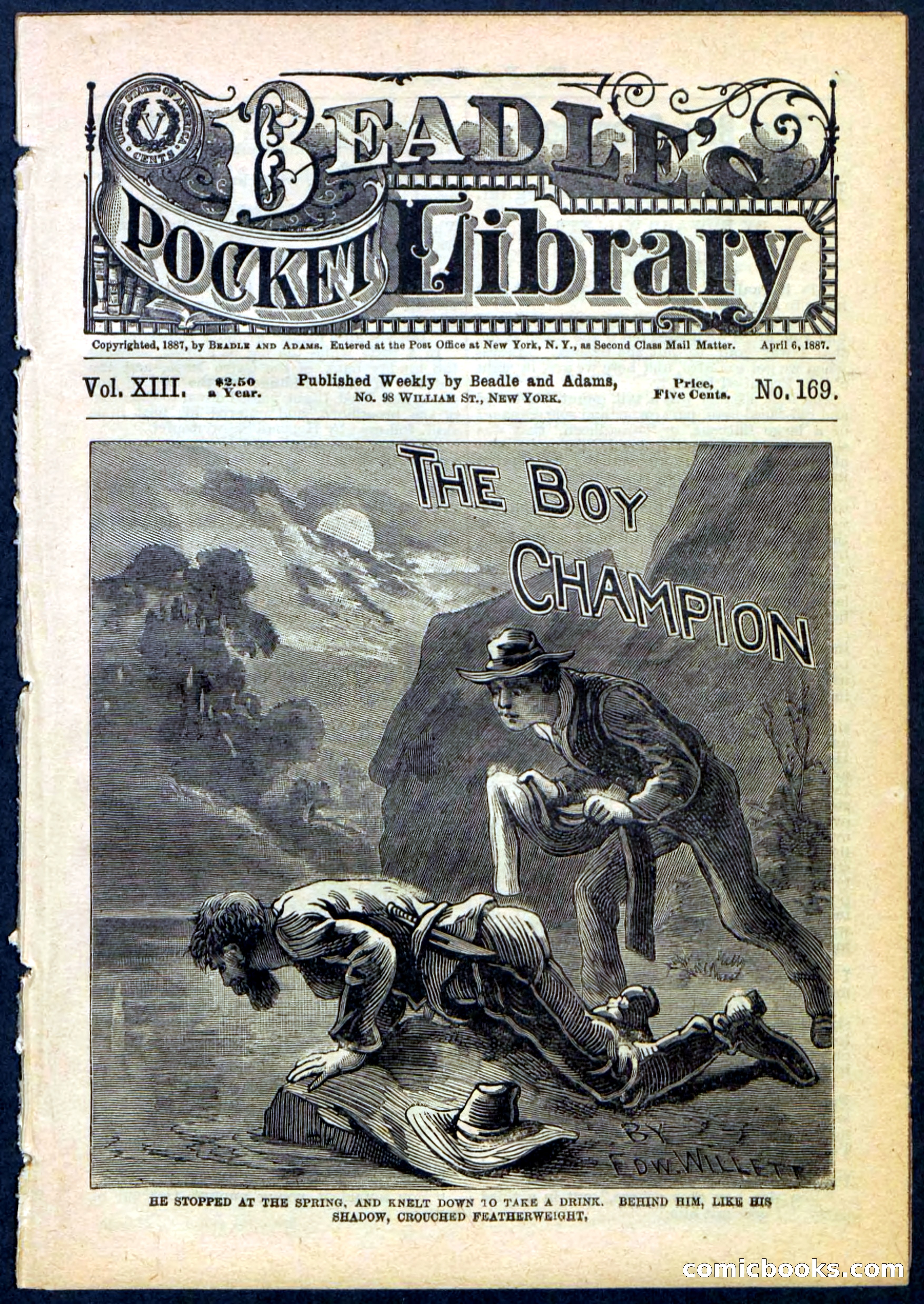 Beadle's Pocket Library No. 169