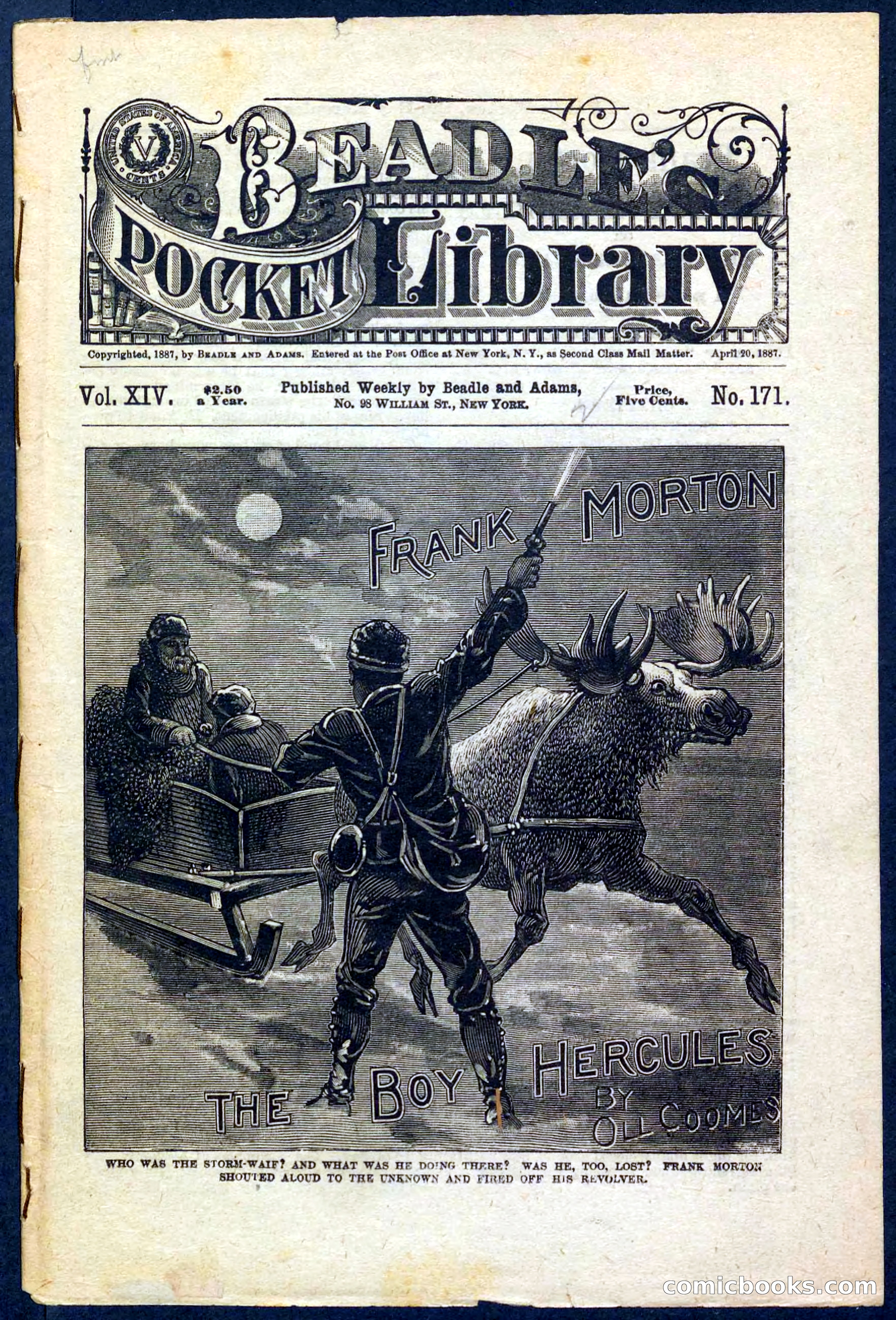 Beadle's Pocket Library No. 171