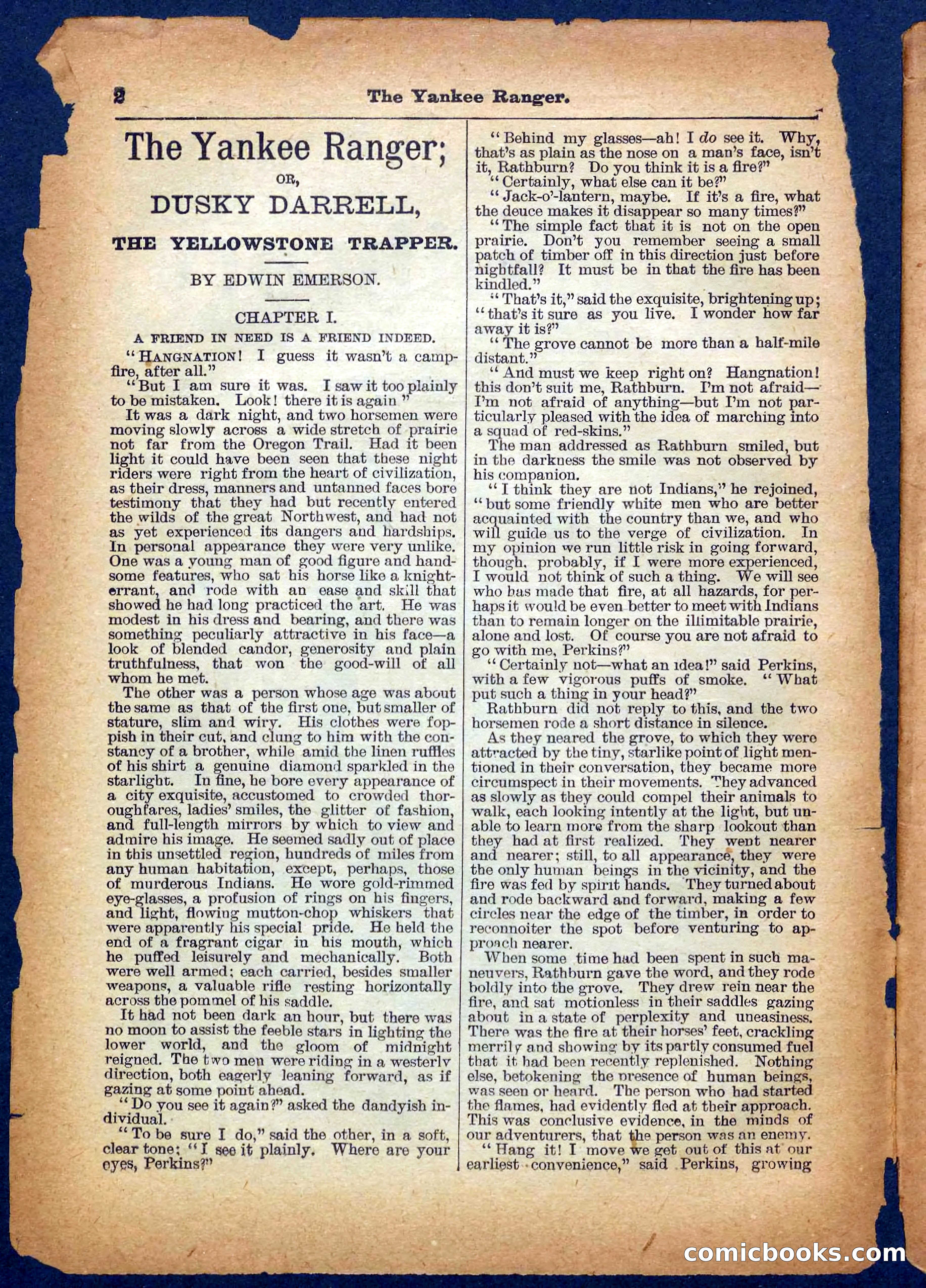 The Yankee Ranger — page 2 of 32