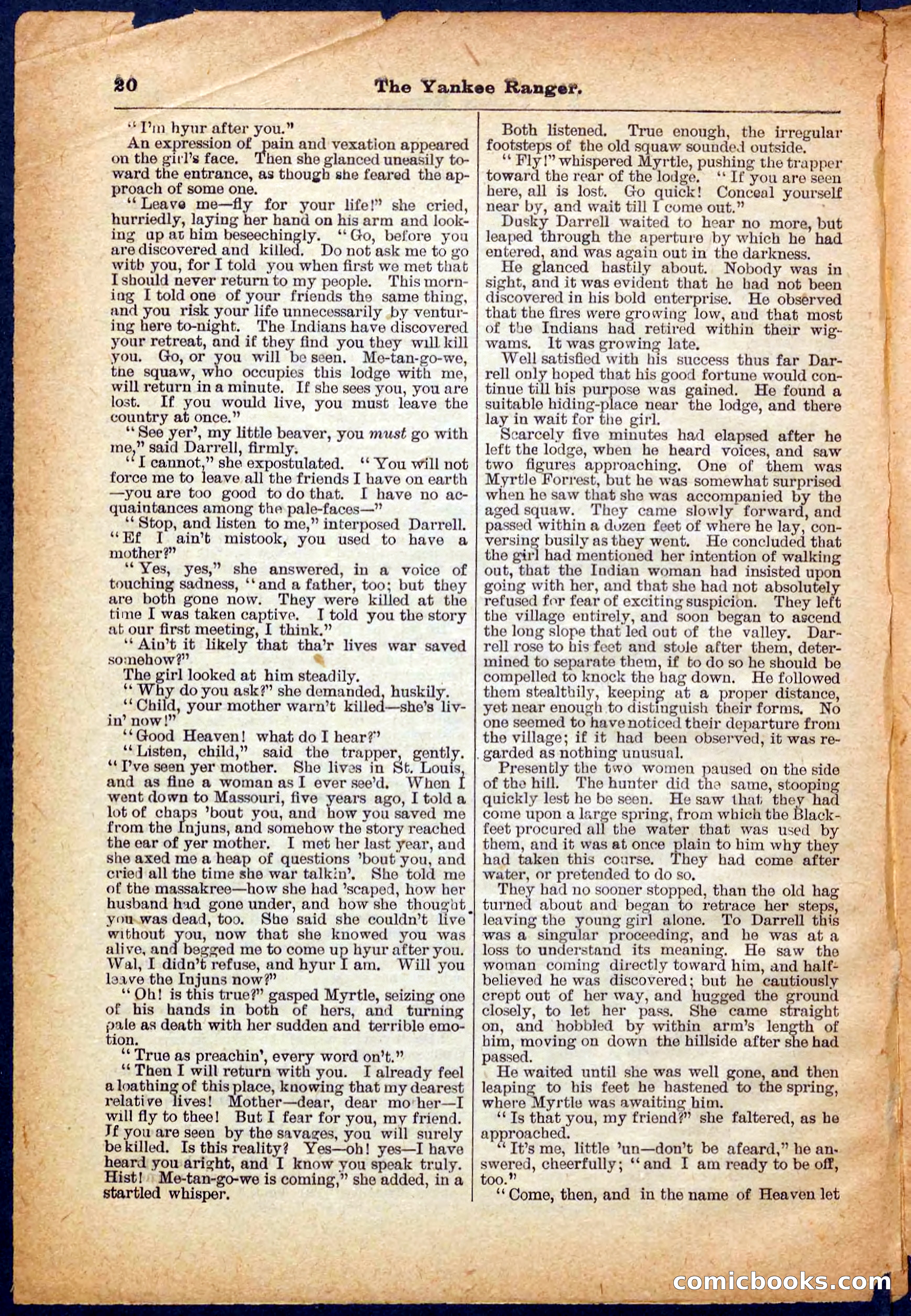 The Yankee Ranger — page 20 of 32