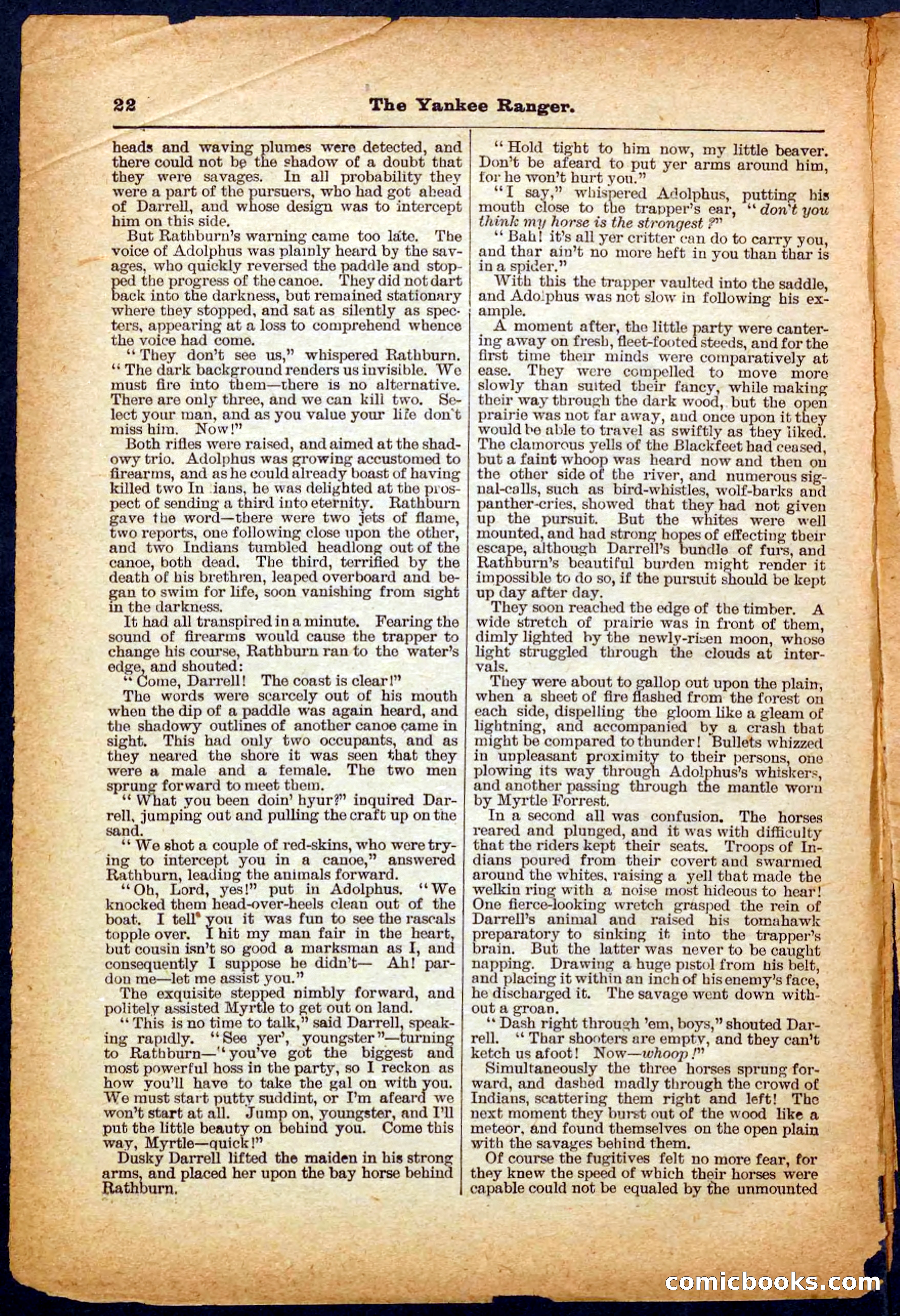 The Yankee Ranger — page 22 of 32