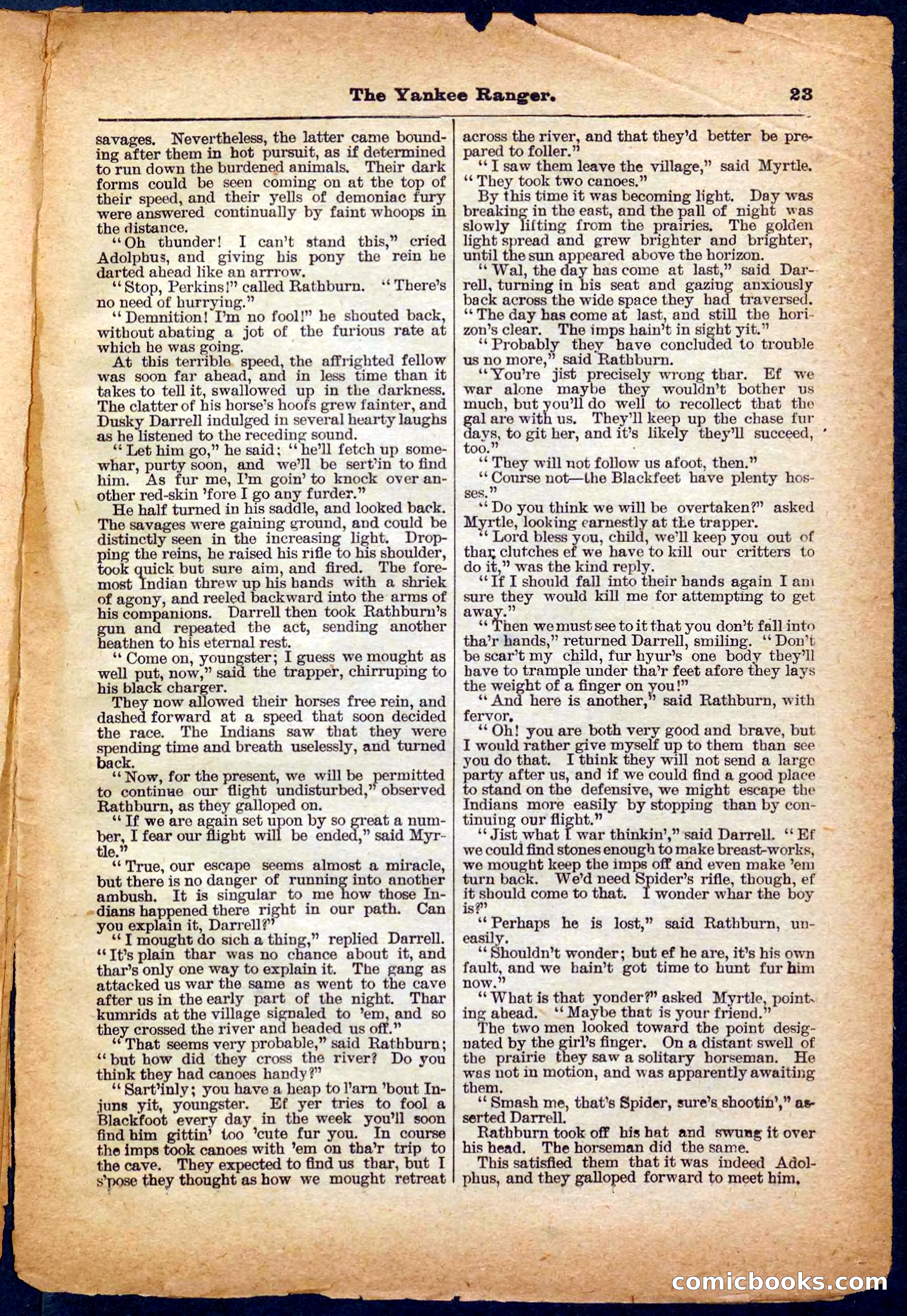 The Yankee Ranger — page 23 of 32