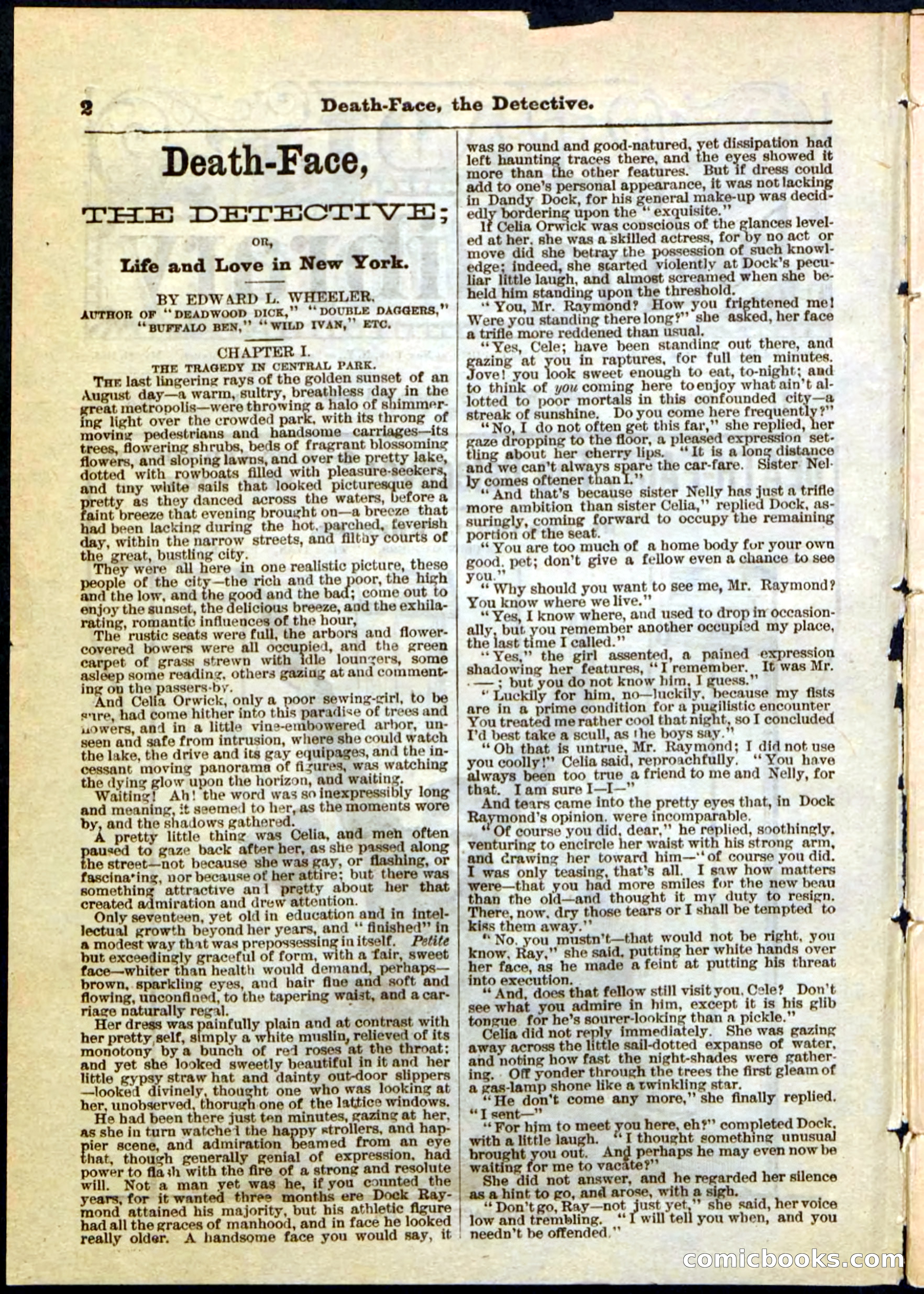 Beadle's Pocket Library, Vol. II, No. 18 — page 2 of 32
