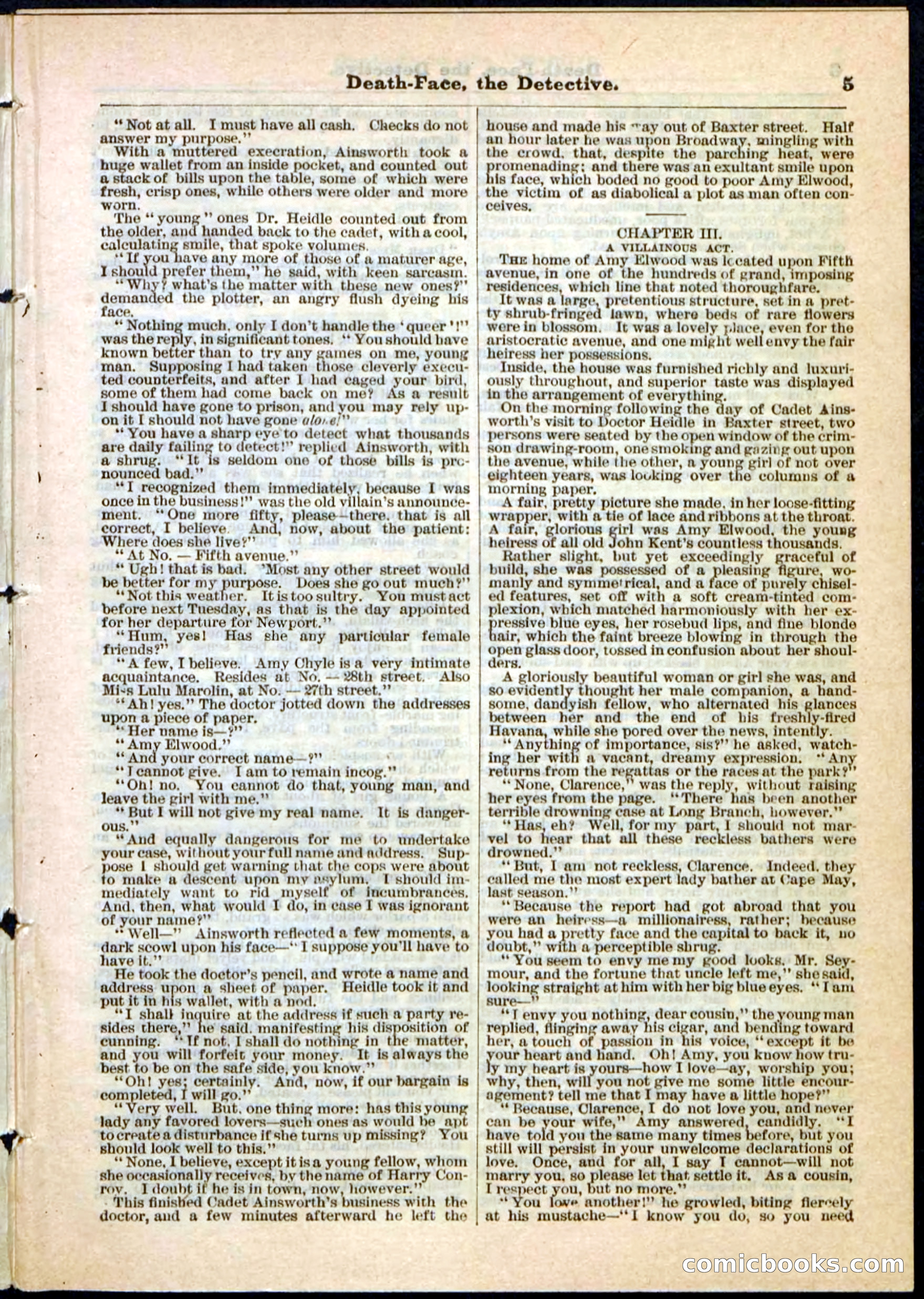 Beadle's Pocket Library, Vol. II, No. 18 — page 5 of 32