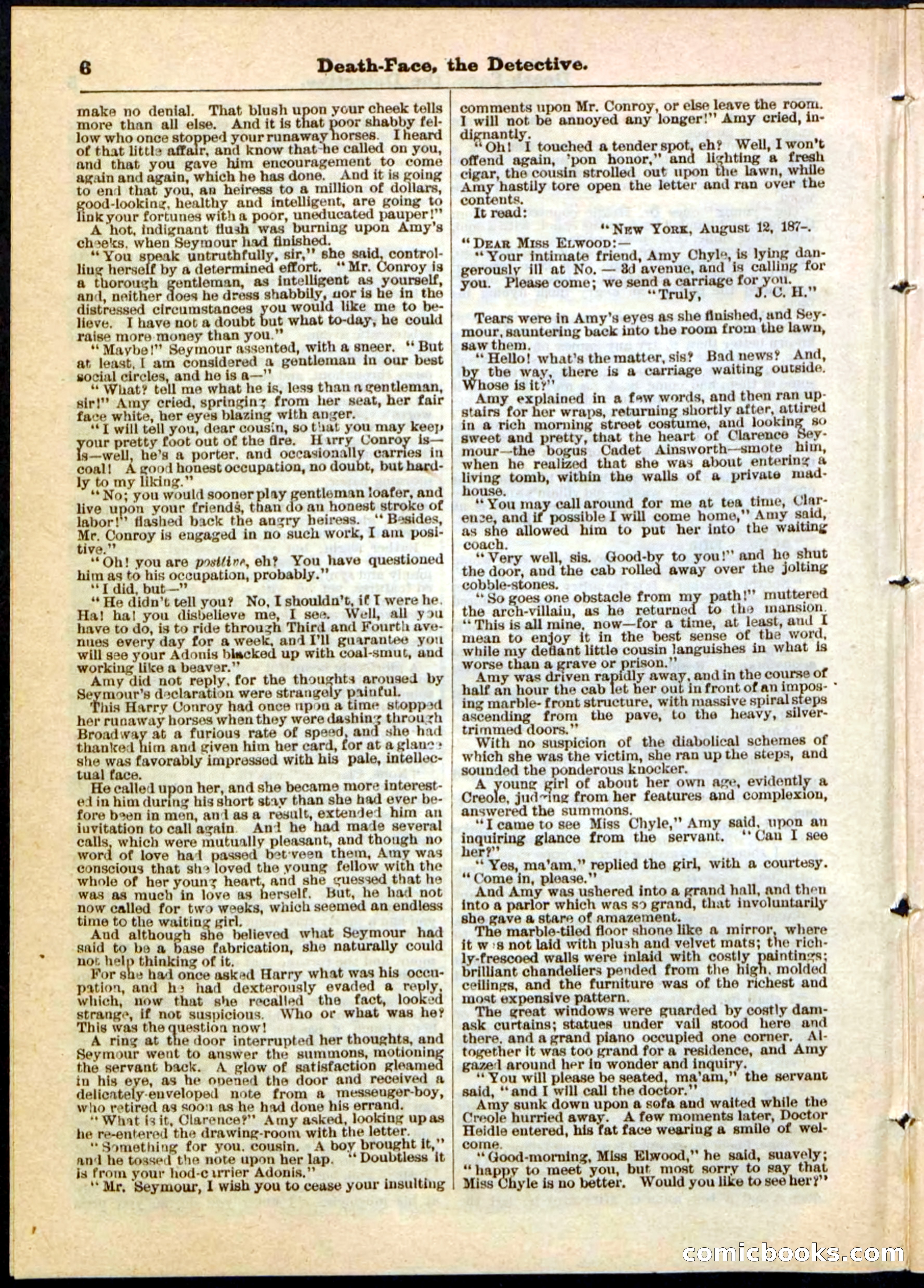Beadle's Pocket Library, Vol. II, No. 18 — page 6 of 32