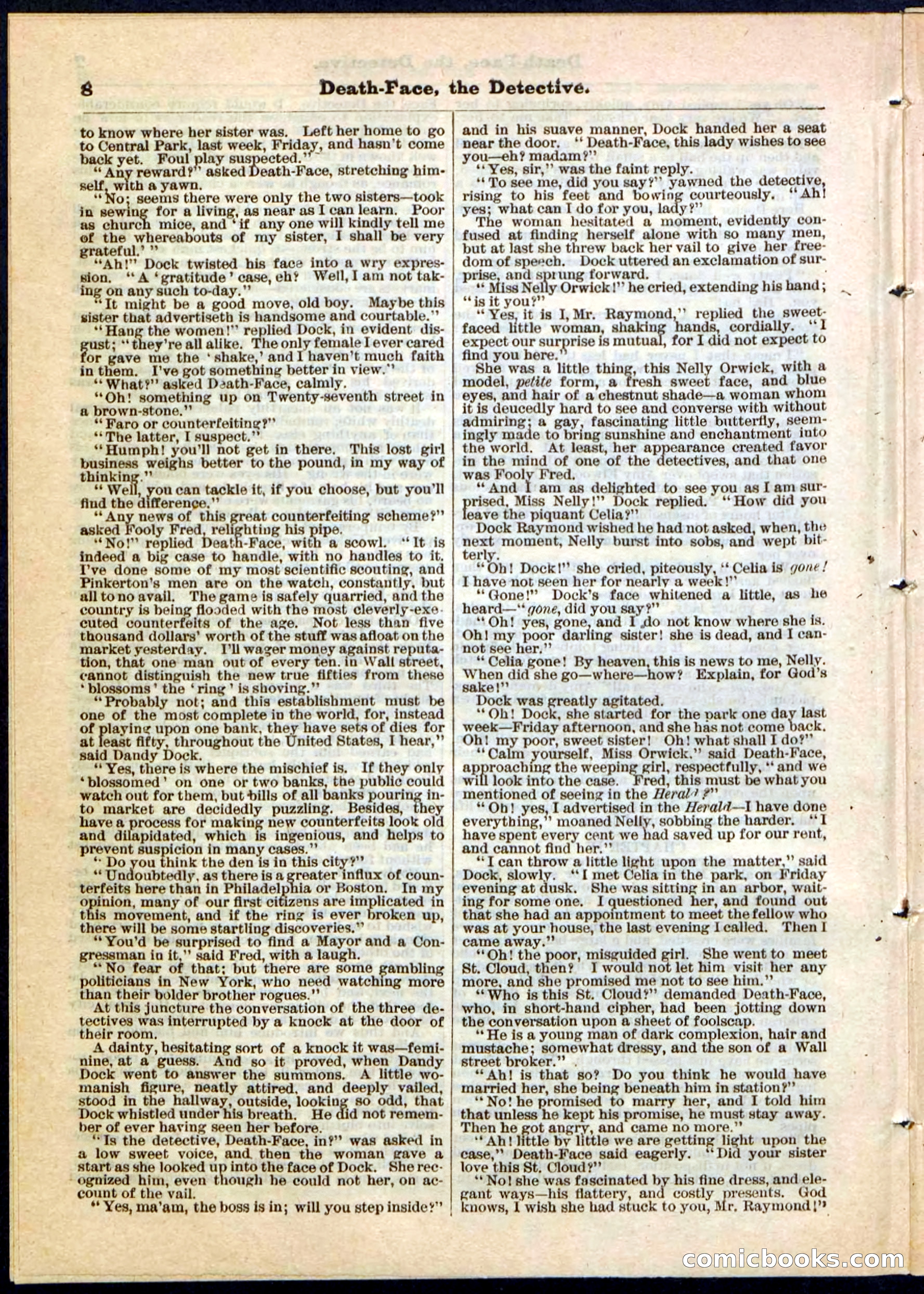 Beadle's Pocket Library, Vol. II, No. 18 — page 8 of 32