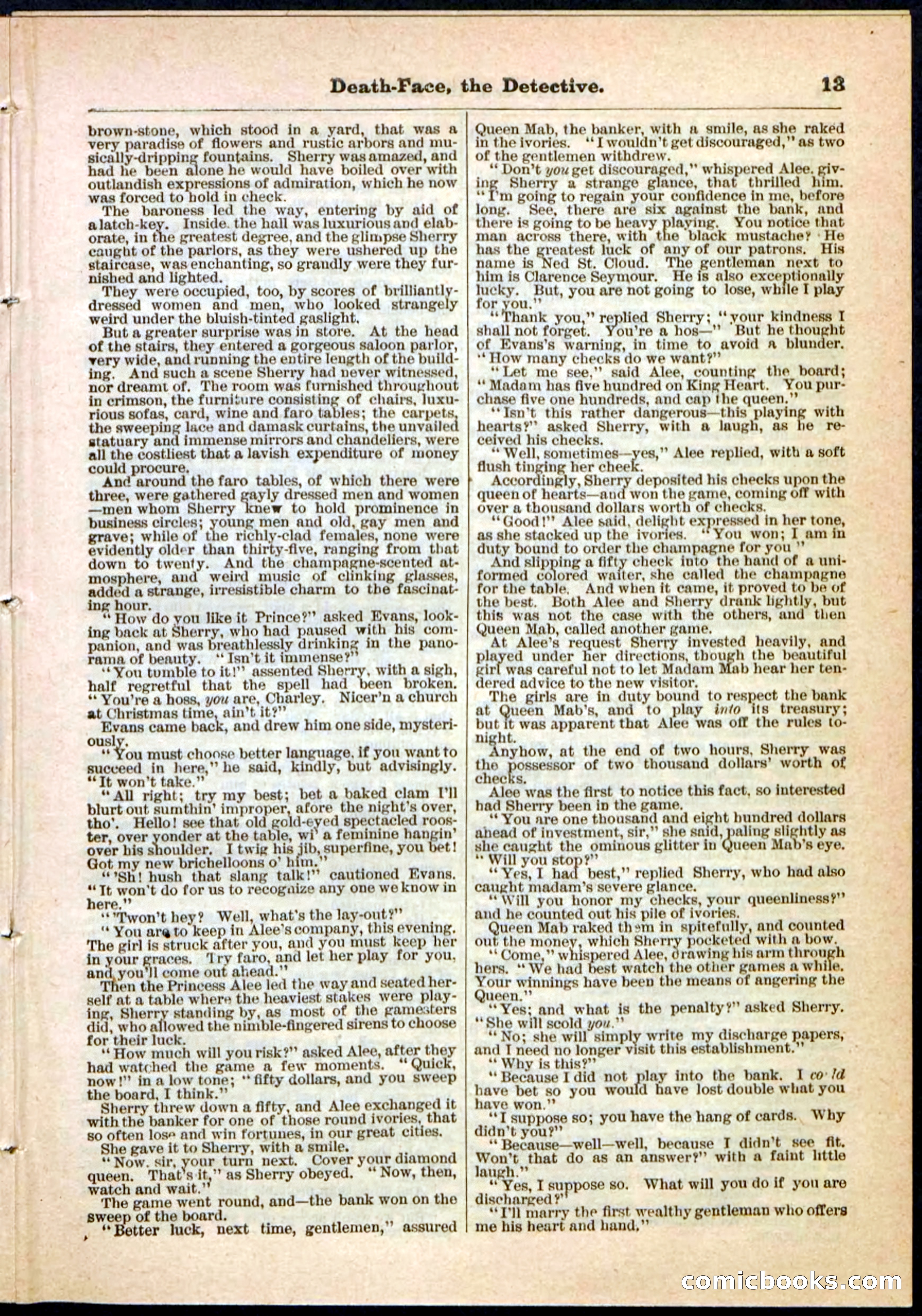 Beadle's Pocket Library, Vol. II, No. 18 — page 13 of 32