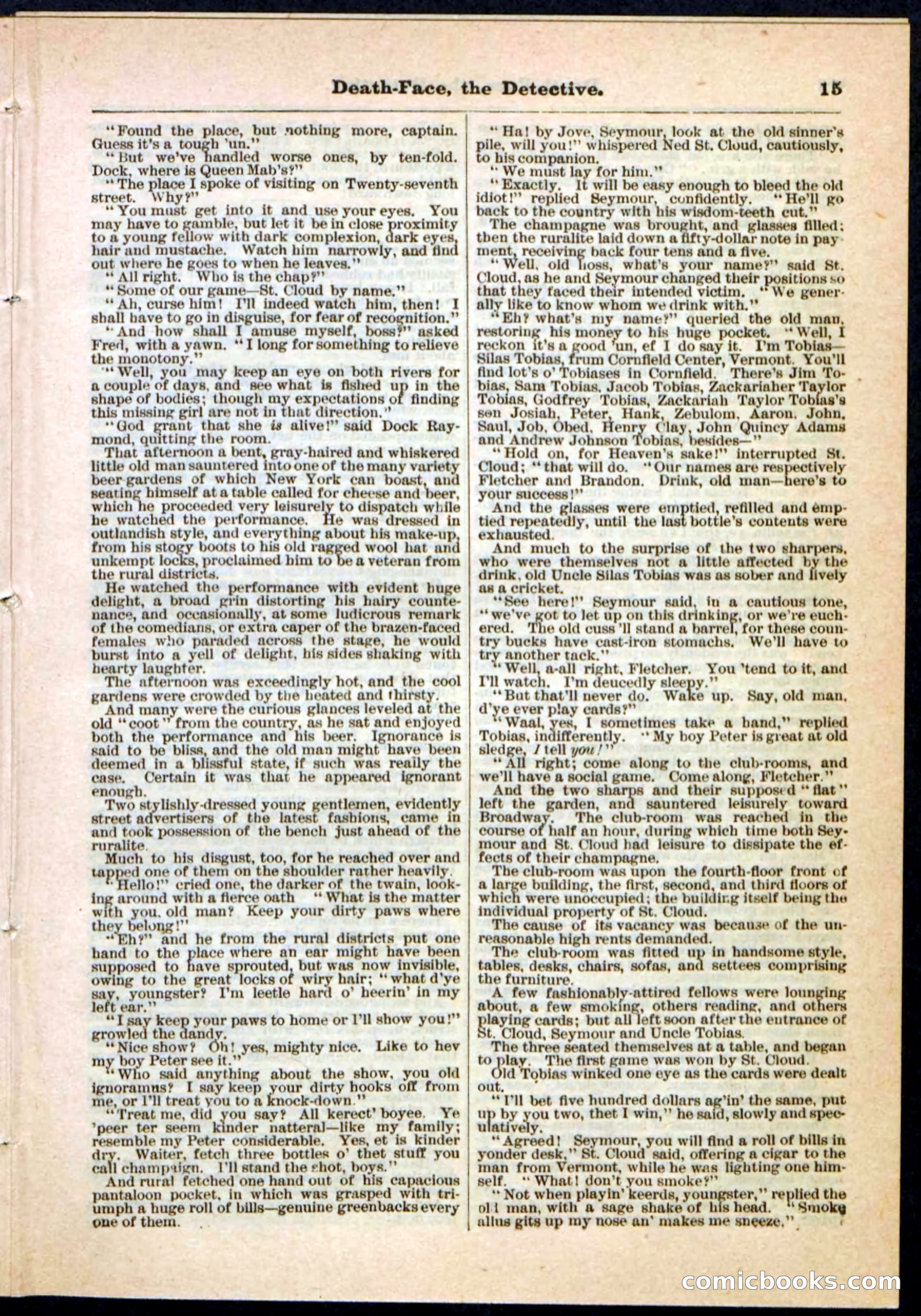 Beadle's Pocket Library, Vol. II, No. 18 — page 15 of 32