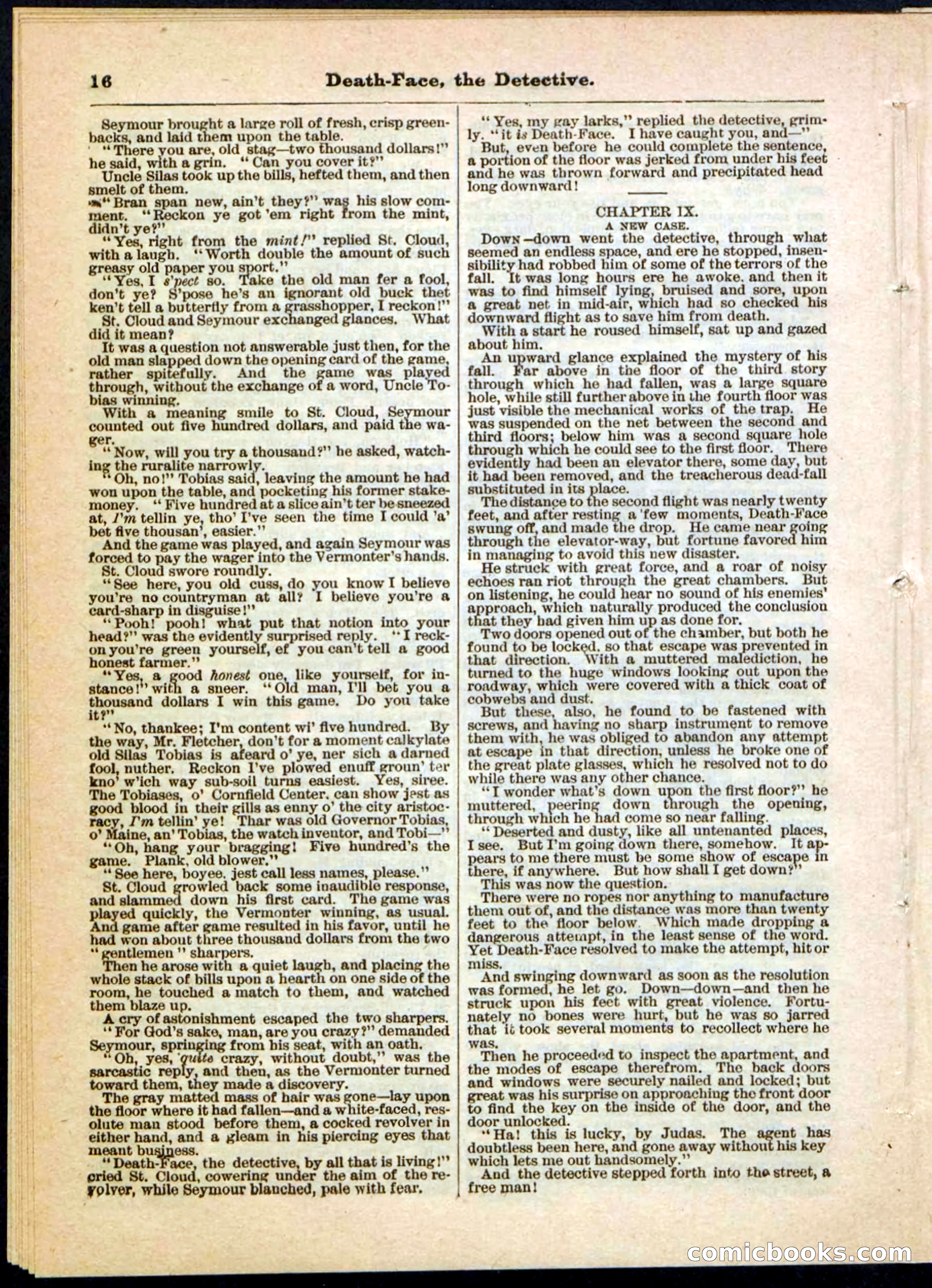 Beadle's Pocket Library, Vol. II, No. 18 — page 16 of 32