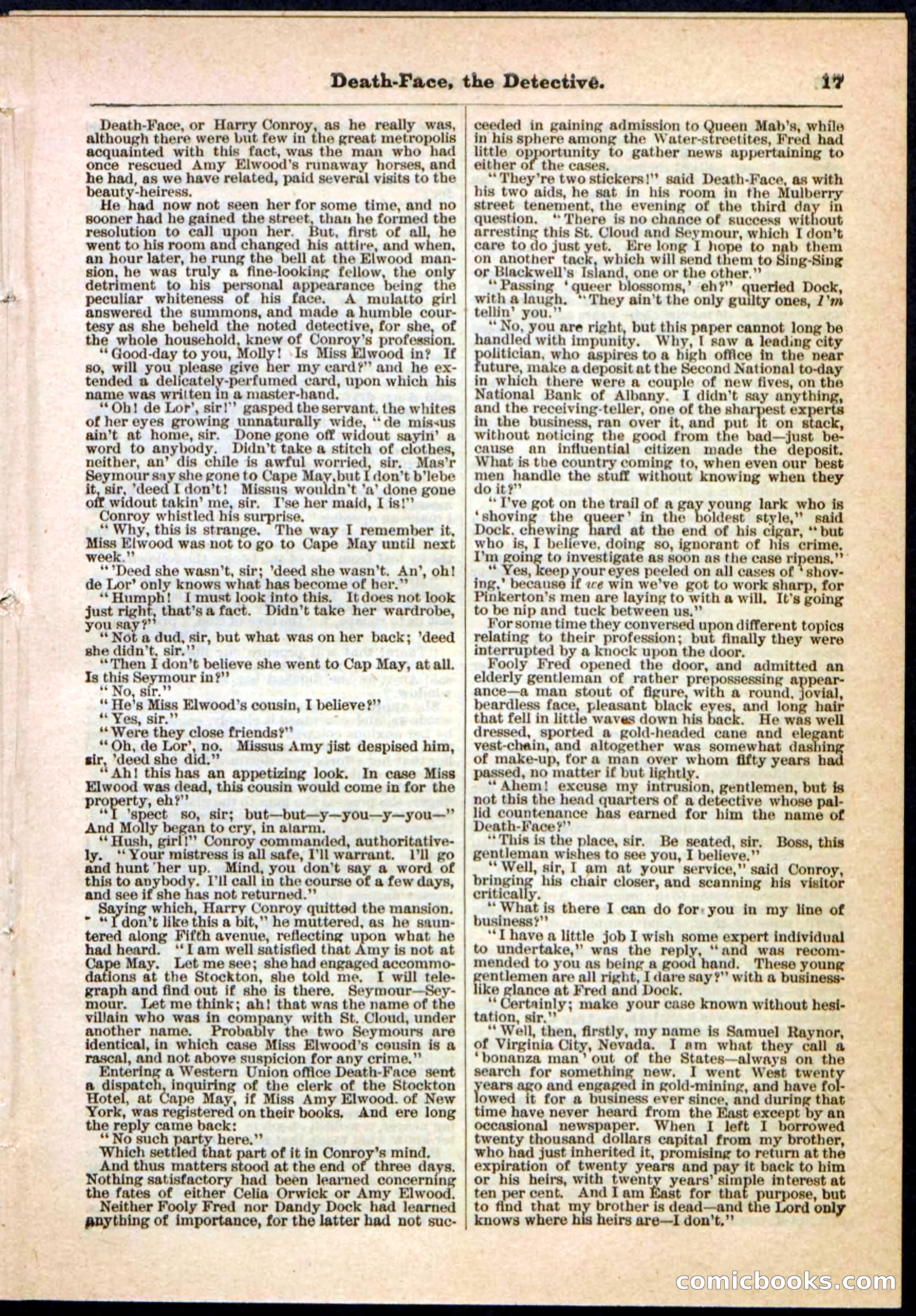 Beadle's Pocket Library, Vol. II, No. 18 — page 17 of 32