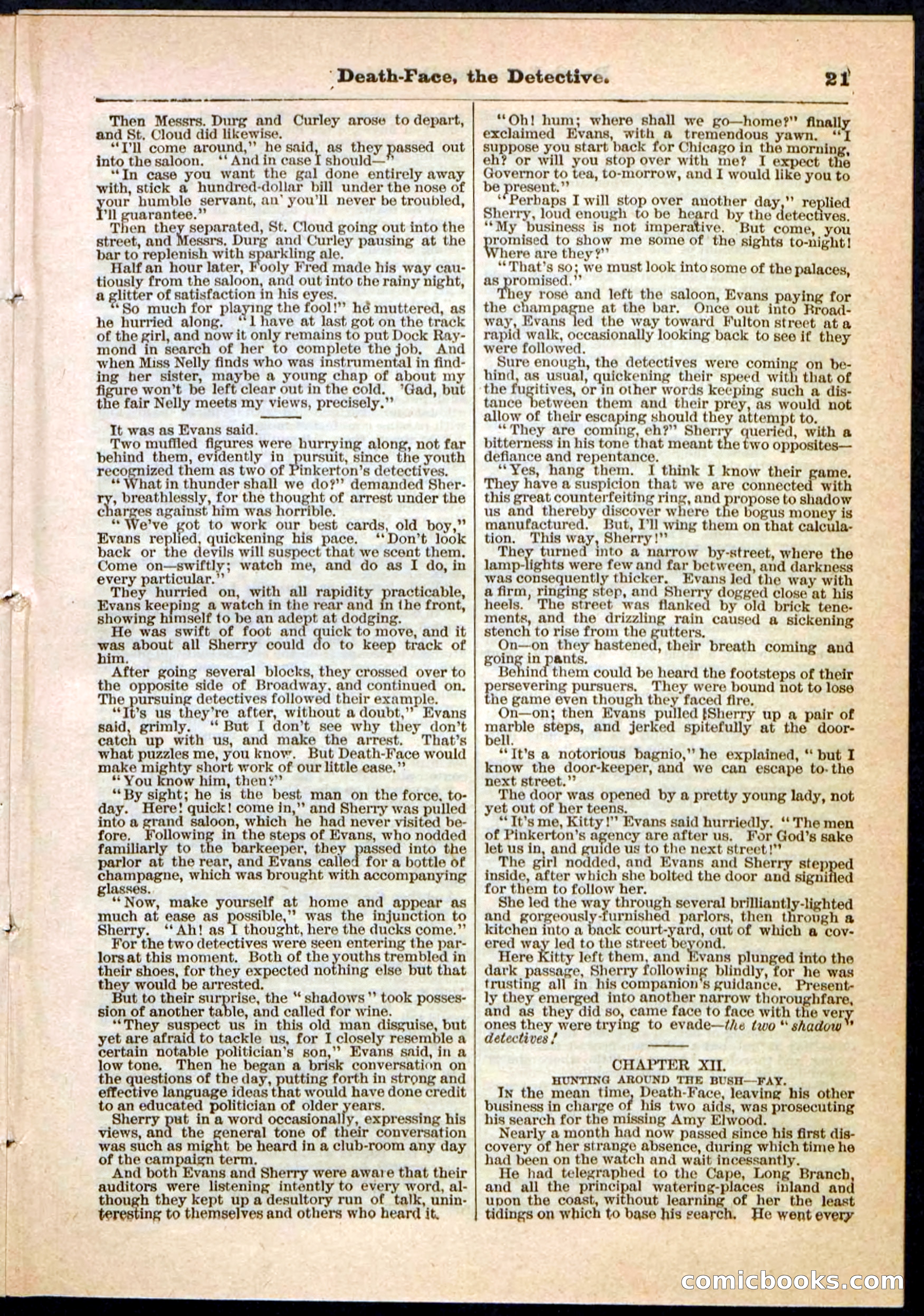 Beadle's Pocket Library, Vol. II, No. 18 — page 21 of 32