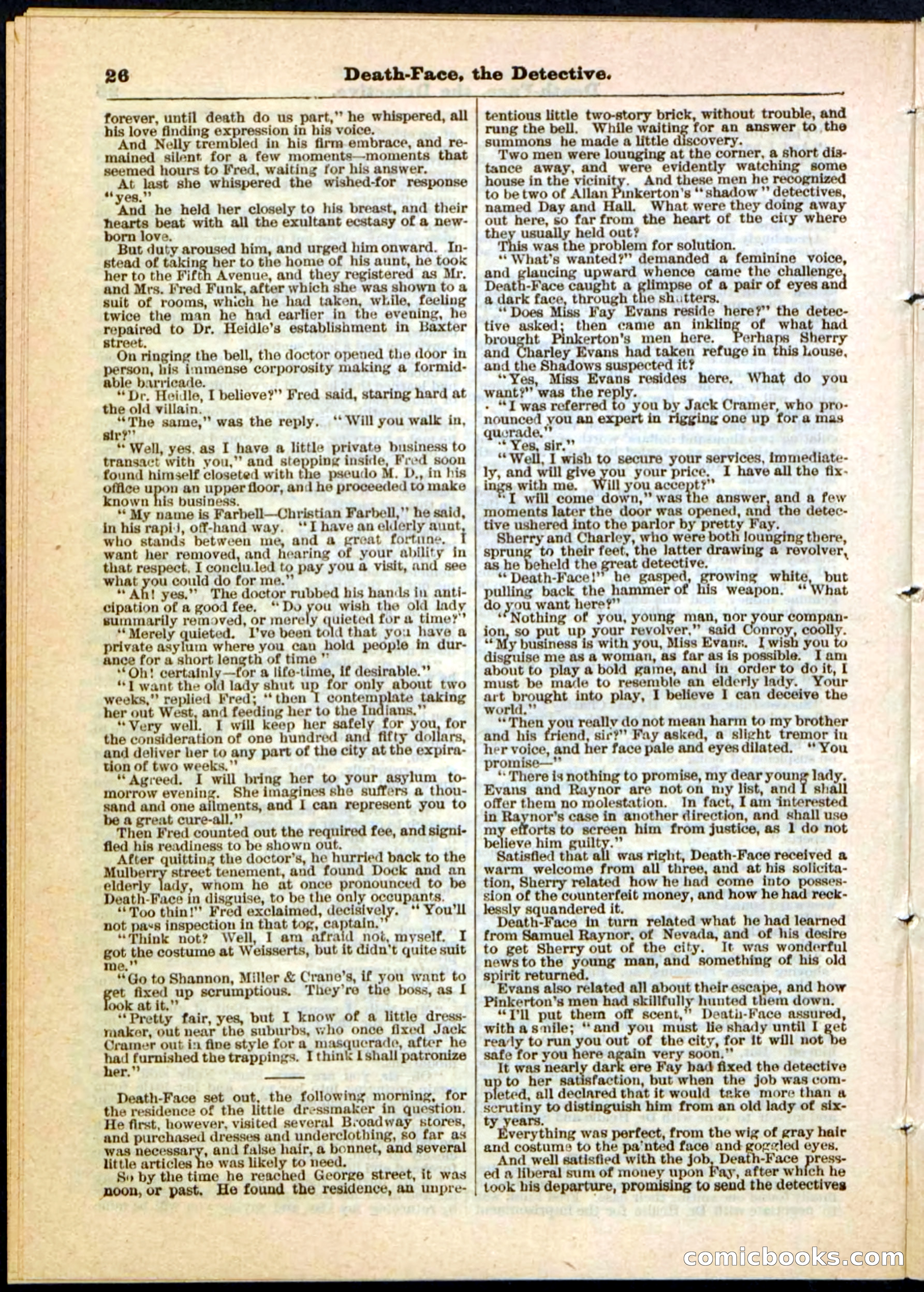 Beadle's Pocket Library, Vol. II, No. 18 — page 26 of 32